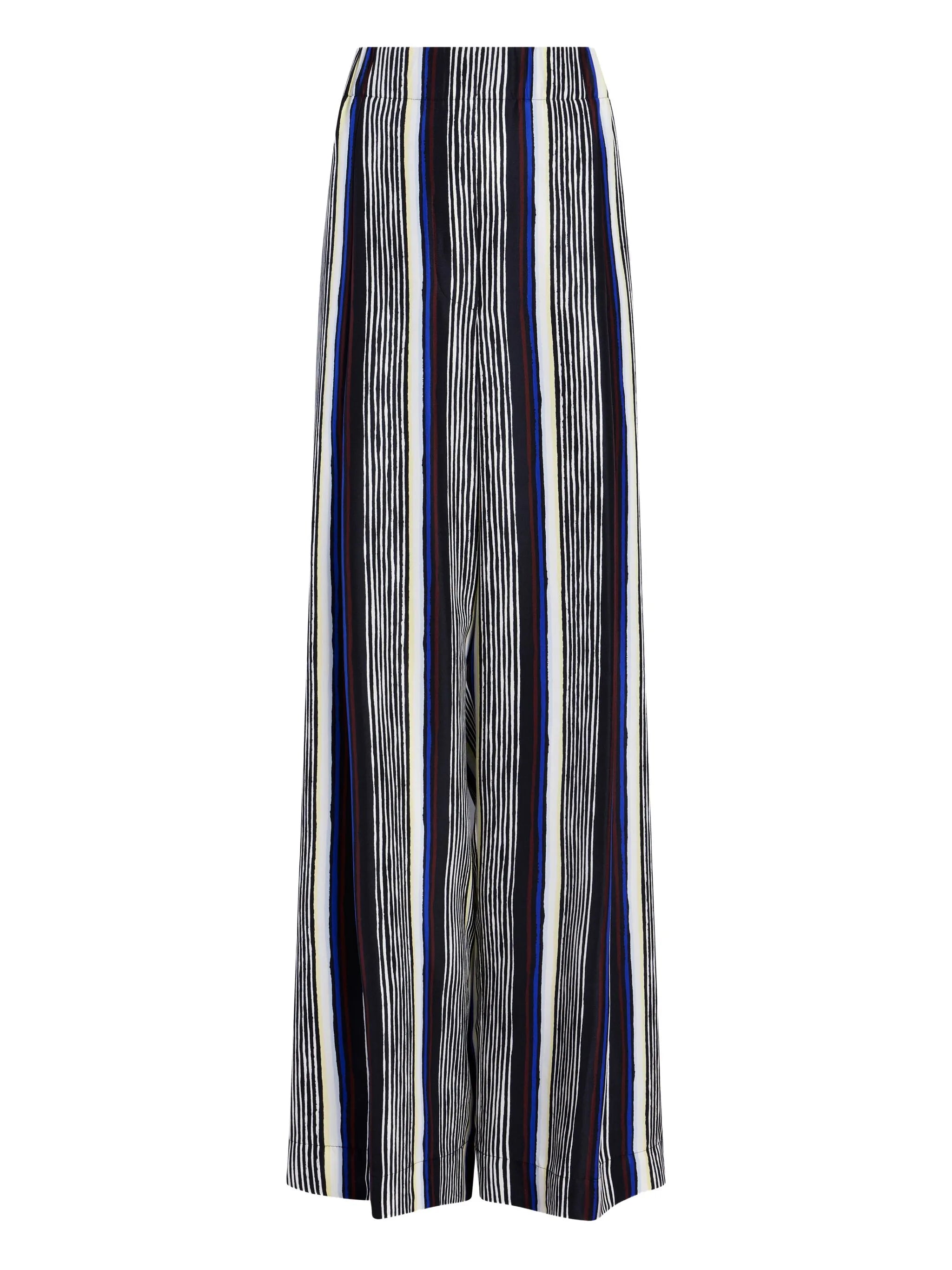 Proenza Schouler Black Silk Amira Pants