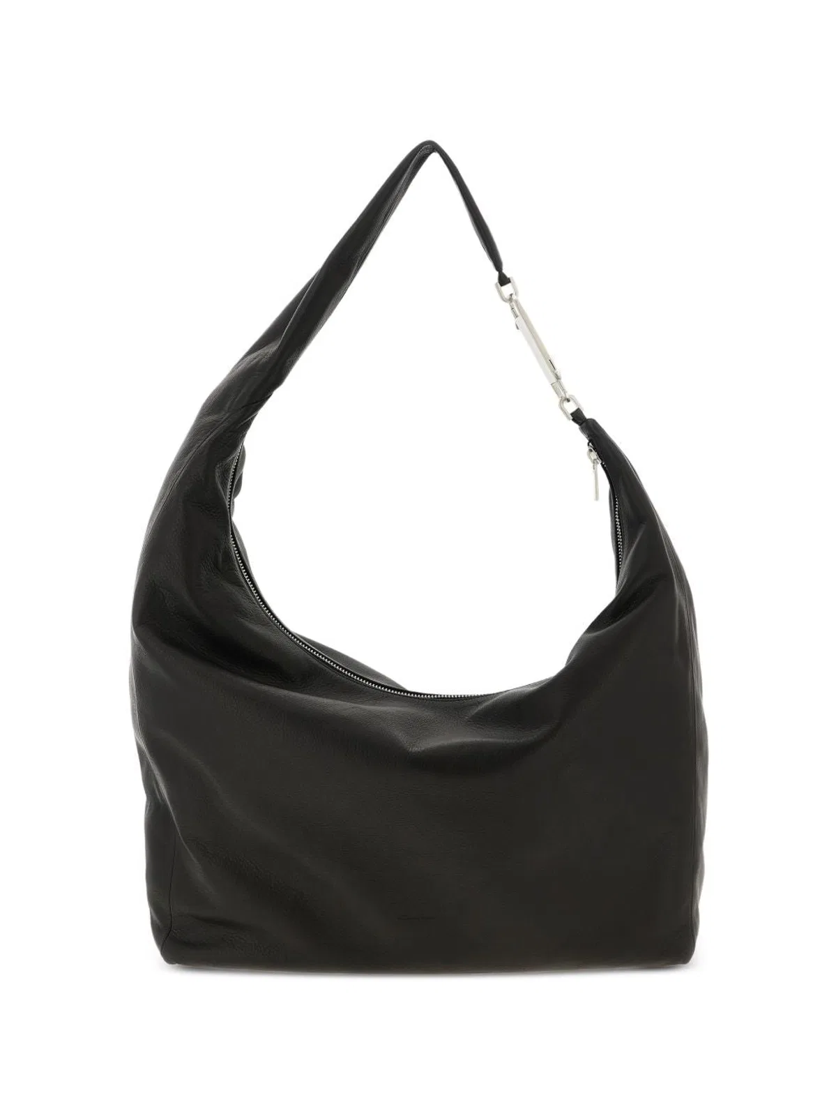 Rick Owens Tower Gemini Hammered Leather Shoulder B
