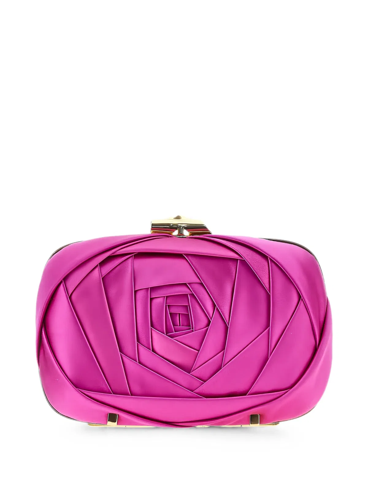 Roger Vivier Rose Viver Clutch Bag