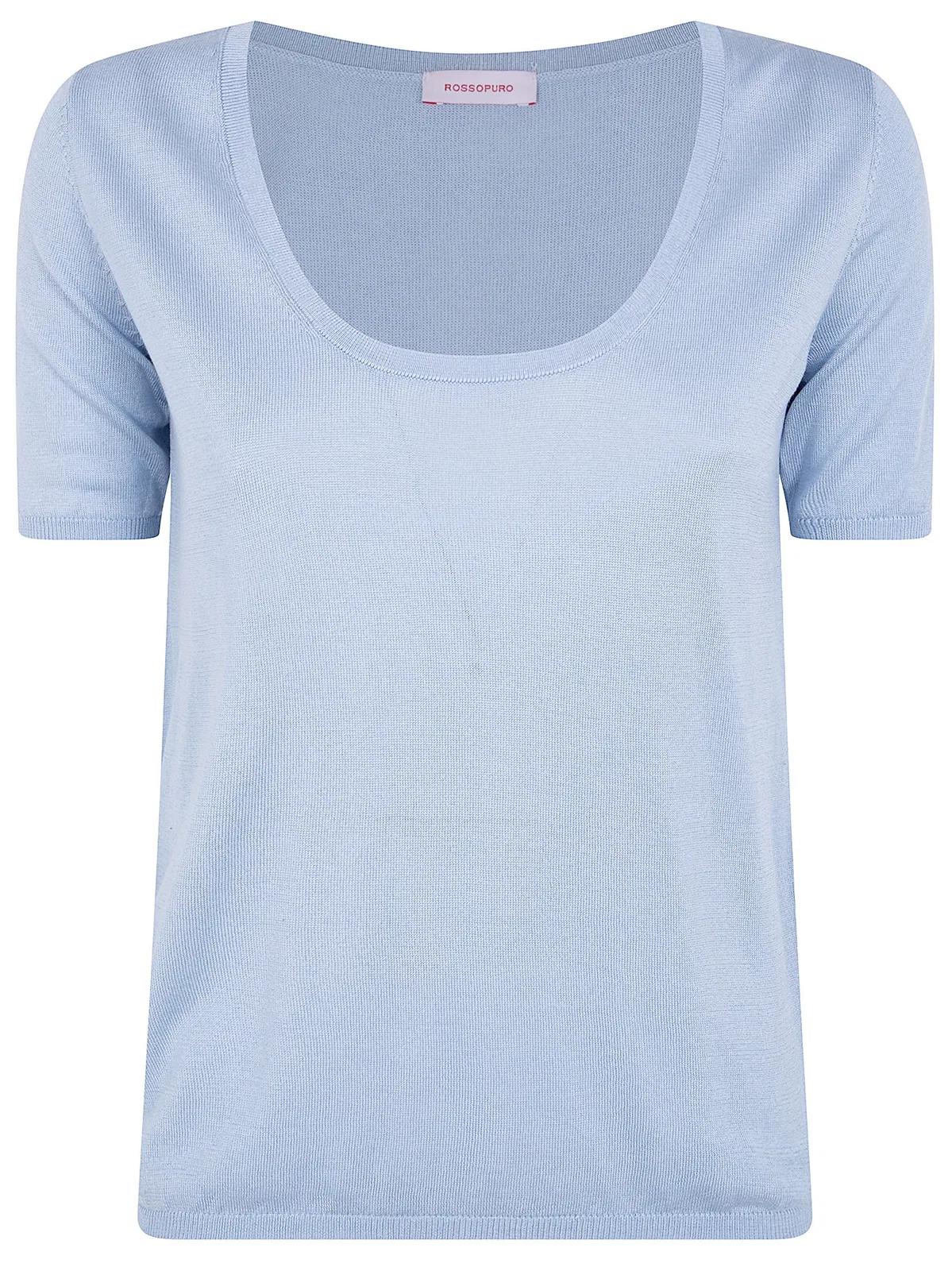 Rosso Puro Short Sleeved U Neck T-Shirt