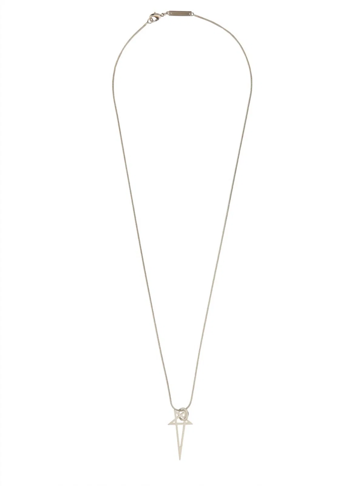 Rick Owens Pentagram Necklace