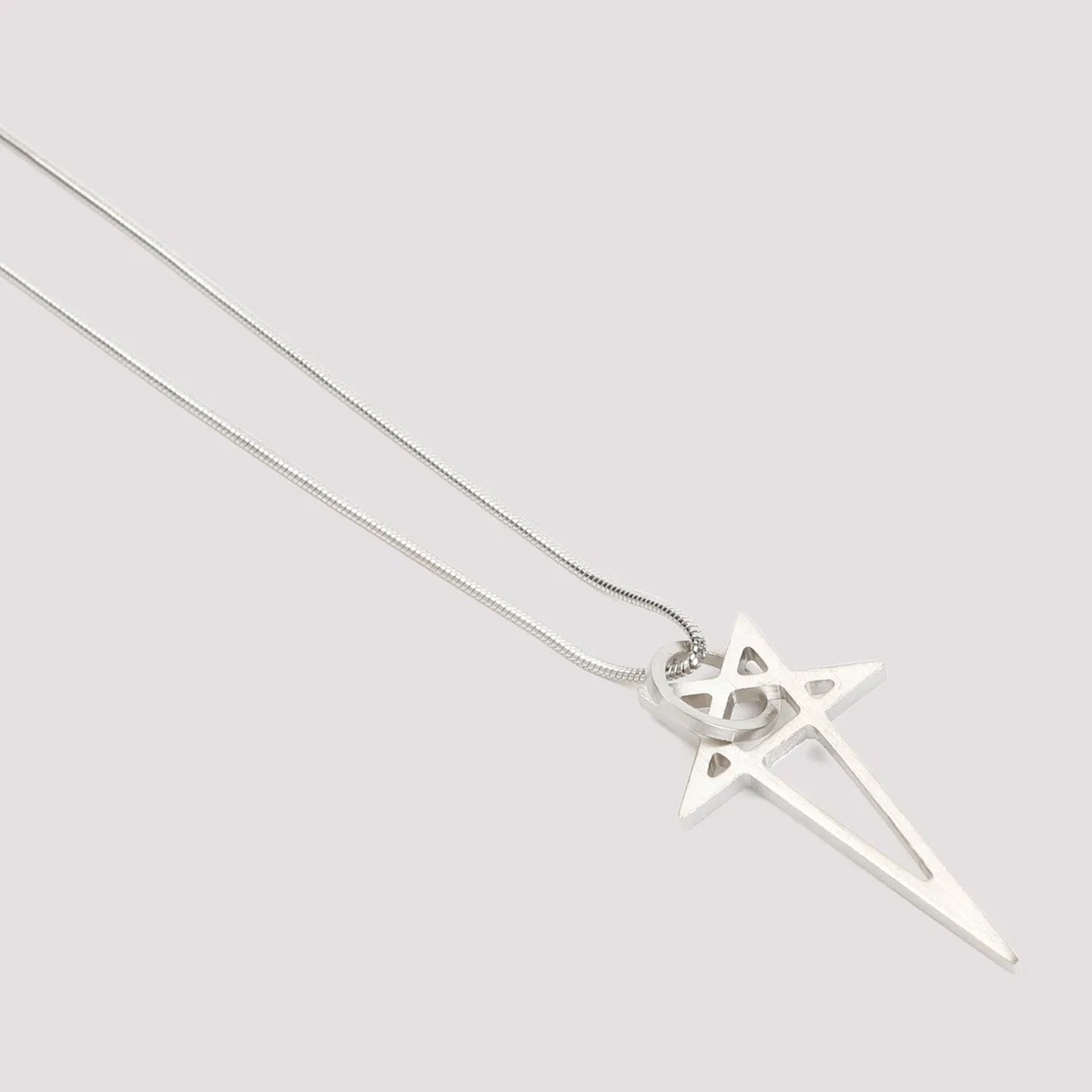 Rick Owens Pentagram Necklace