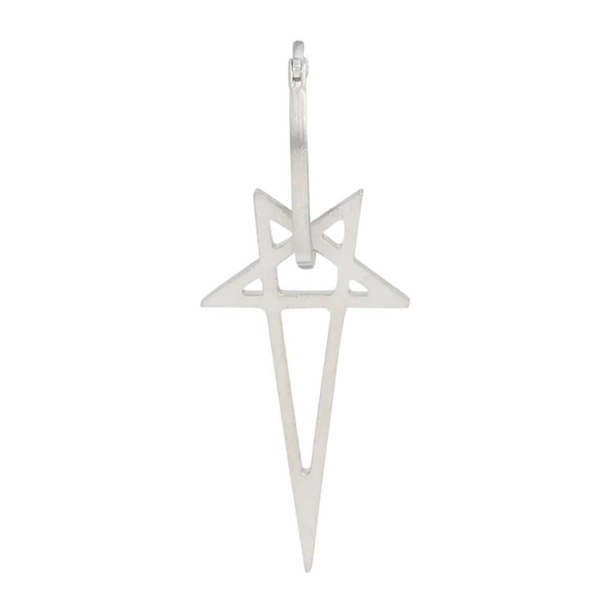 Rick Owens Pentagram Earring