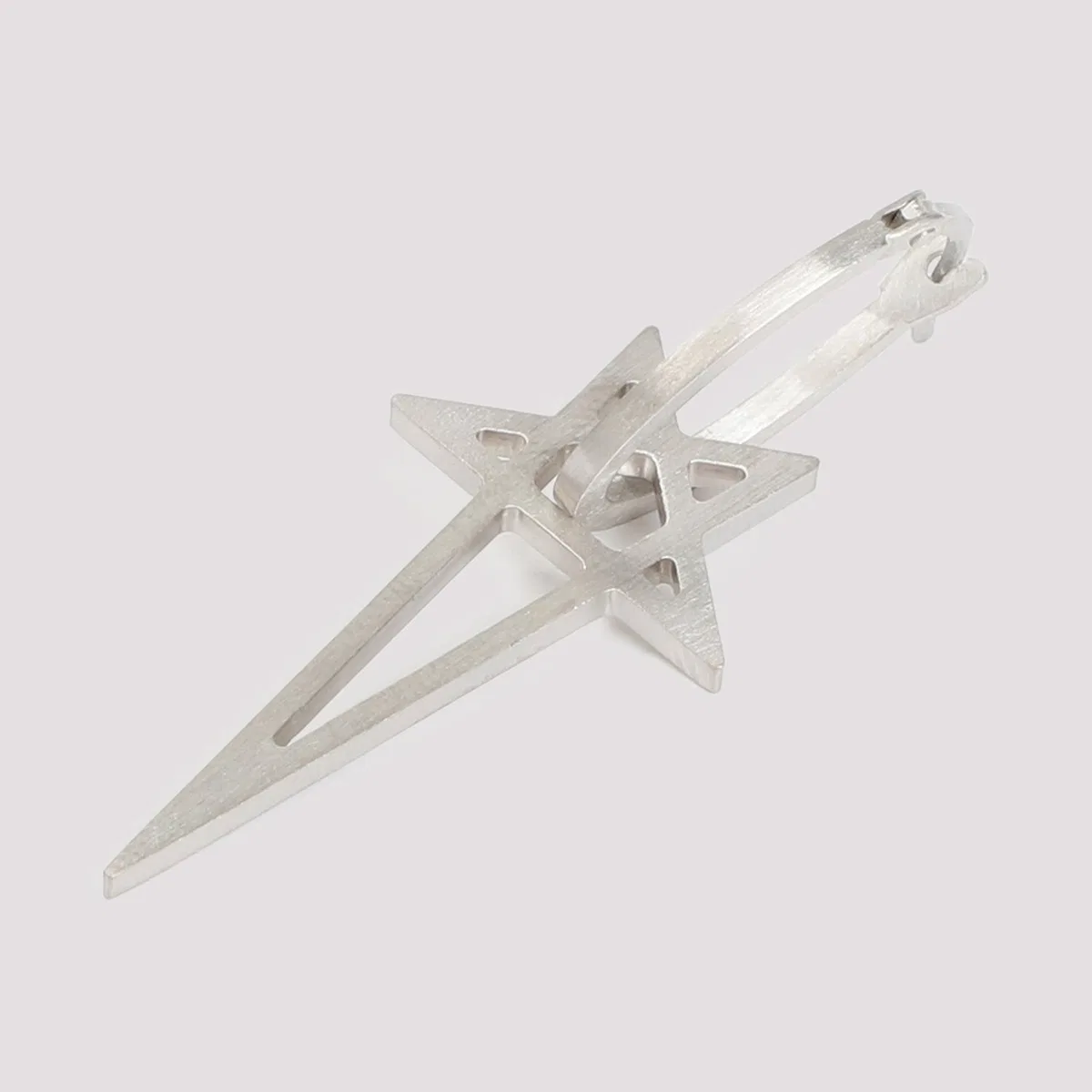 Rick Owens Pentagram Earring