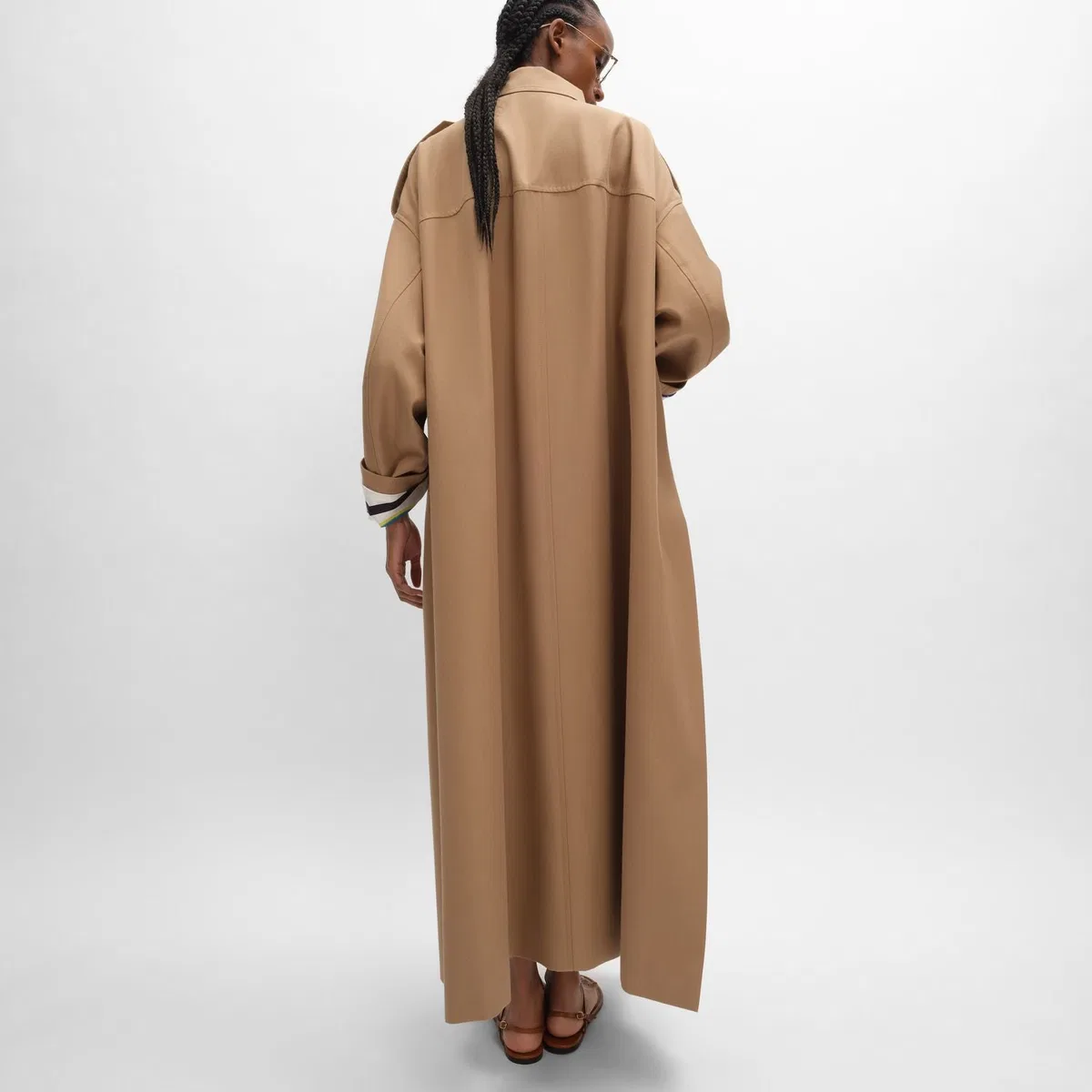 Celine Wool Cotton Trench Coat