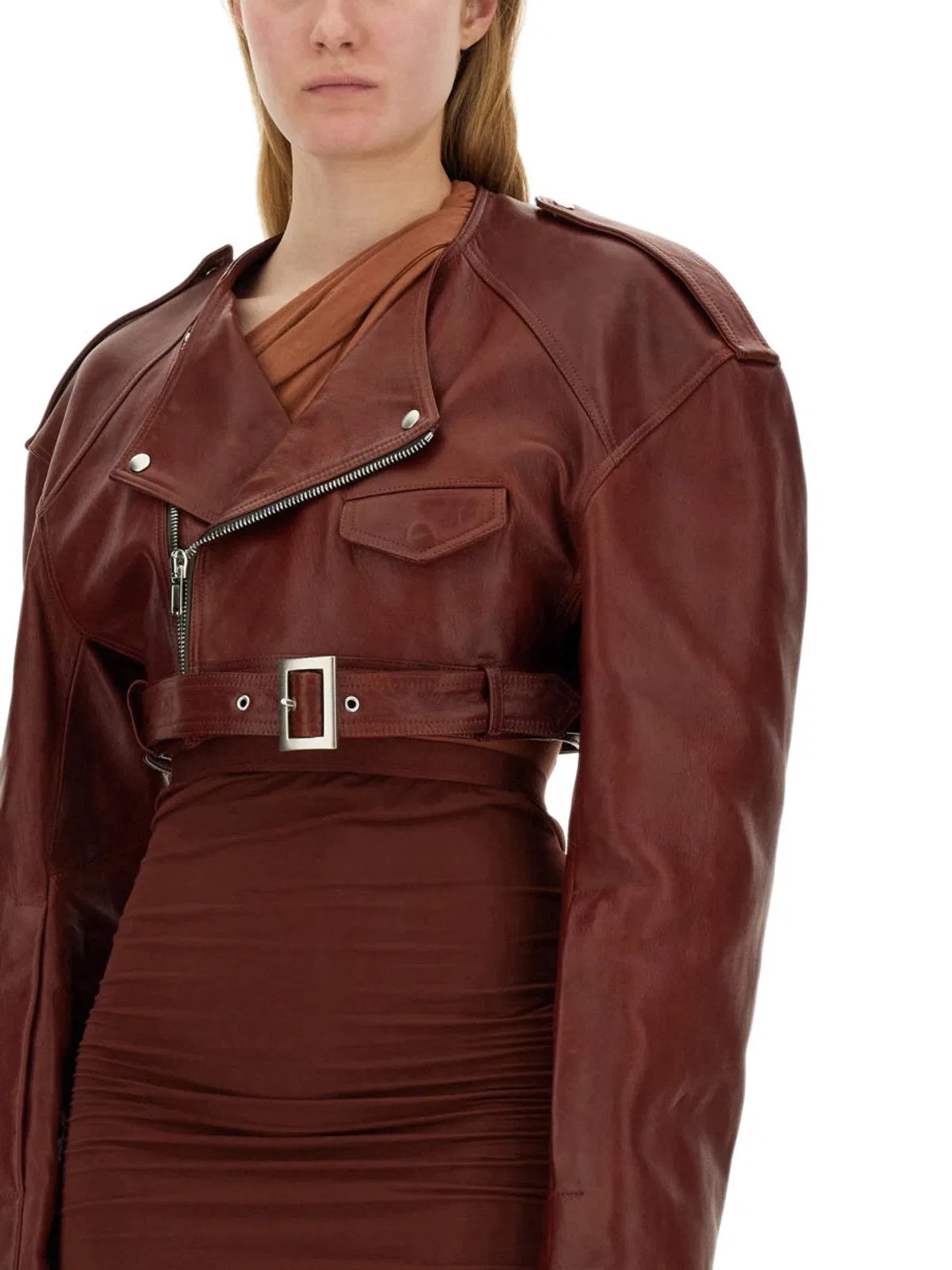 Rick Owens Leather Jacket