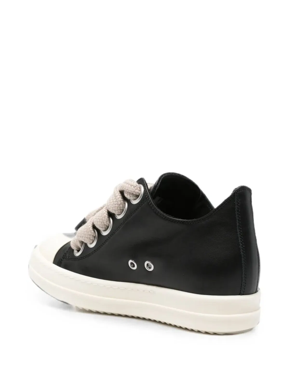 Rick Owens "Jumbolace Low" Leather Sneakers