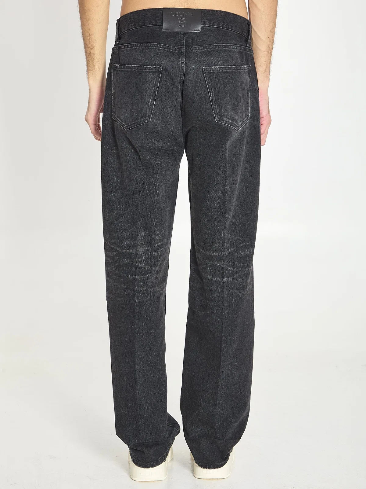 Celine Black Boyfriend 001 Cotton Jeans