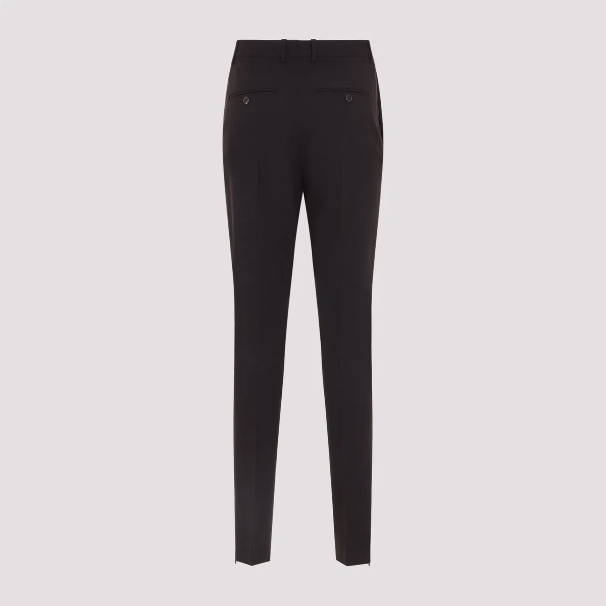 Celine Dark Brown Wool Pants