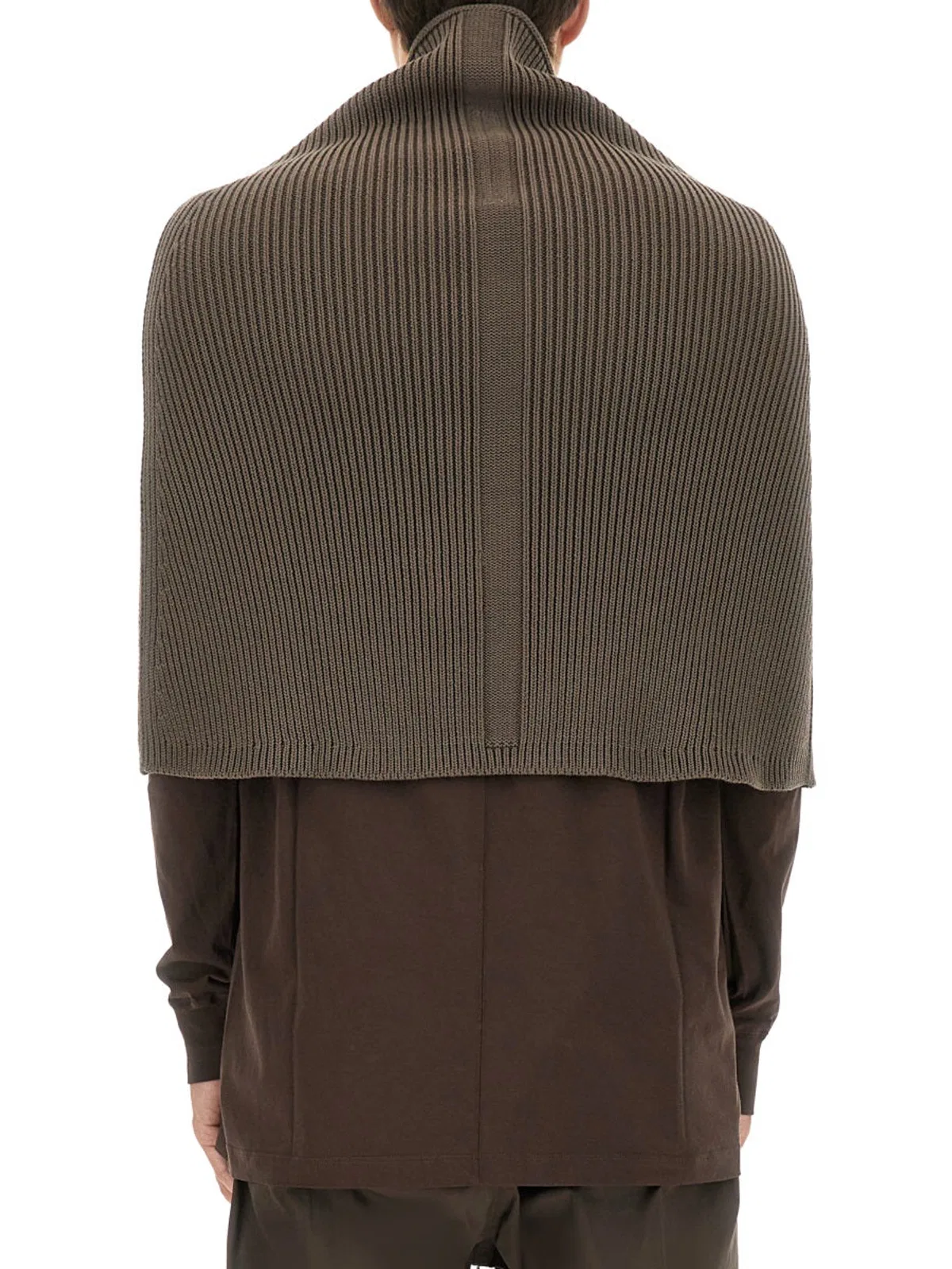 Rick Owens Knitted Cape