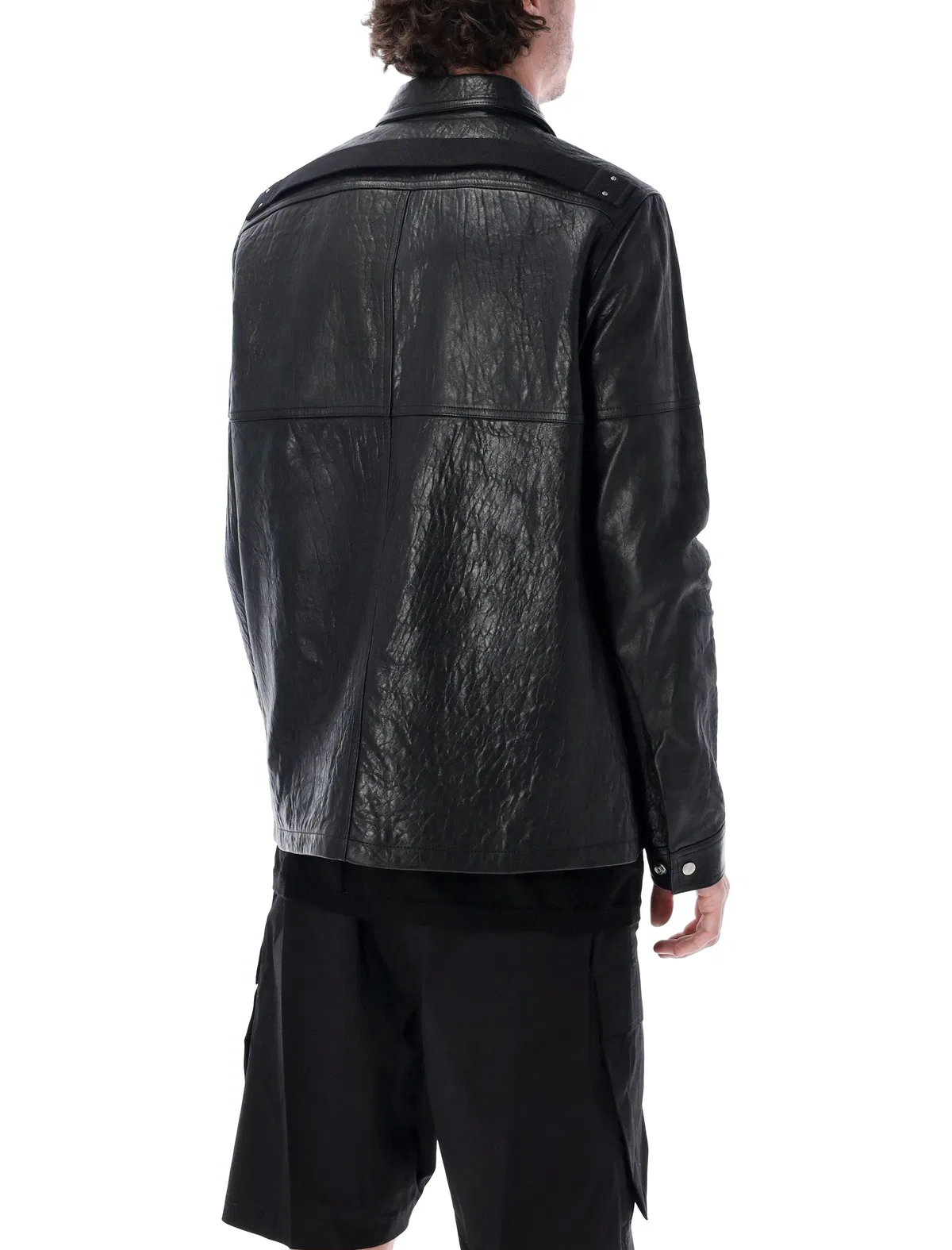 Rick Owens Brad Leather Jacket