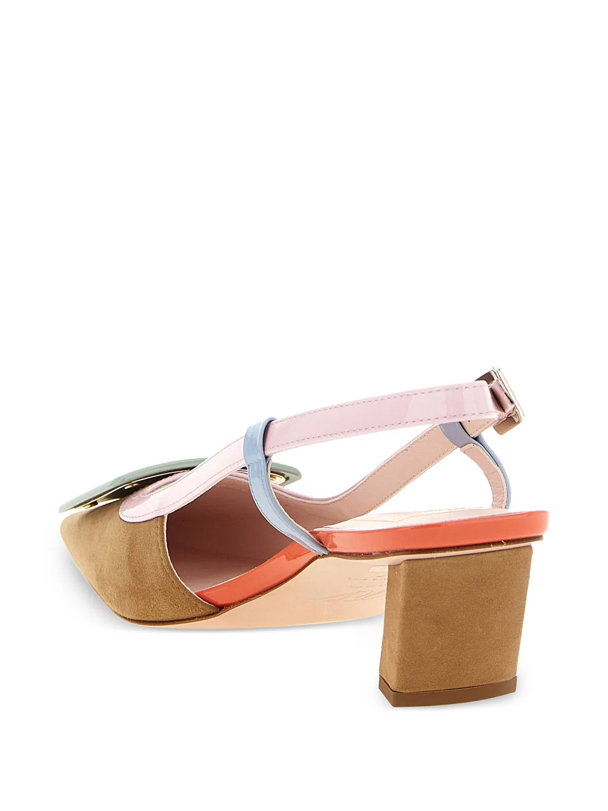 Roger Vivier Belle Vivier Slingback Heeled Pumps