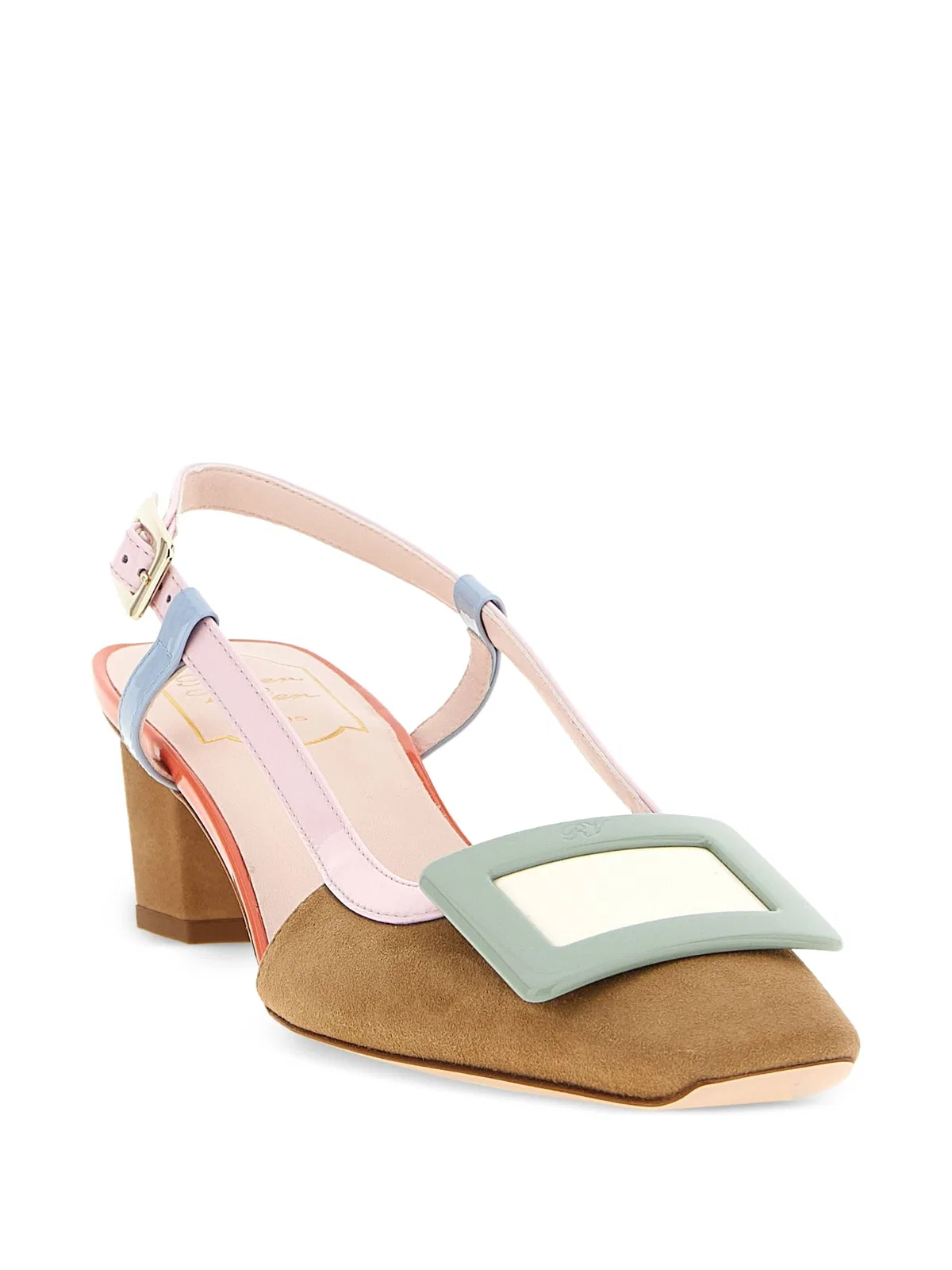 Roger Vivier Belle Vivier Slingback Heeled Pumps