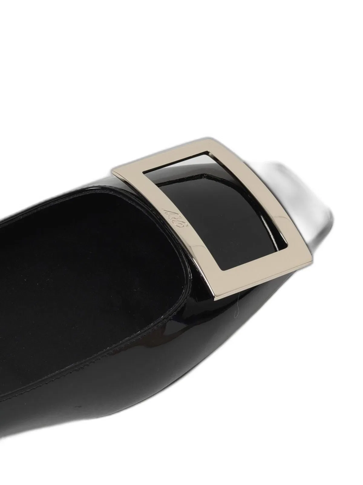 Roger Vivier Quadrata Trompette Ballerinas