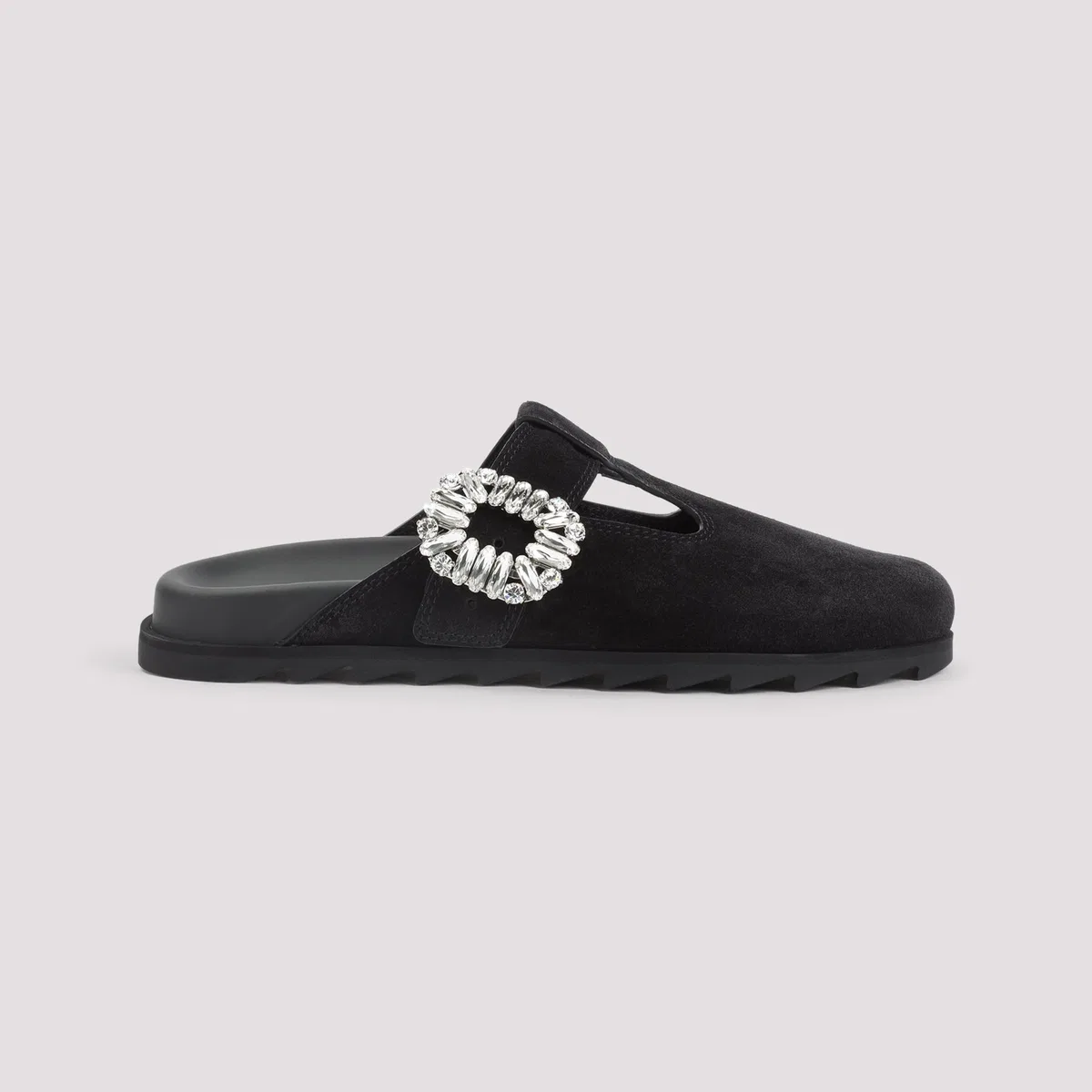 Roger Vivier Slidy Viv T-Strap Mules