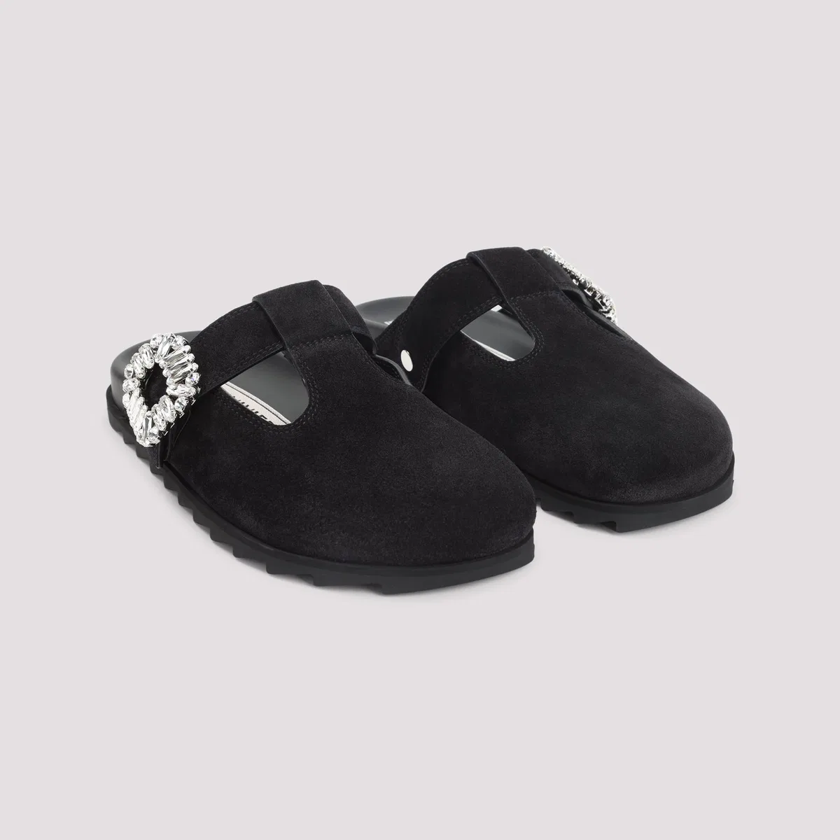 Roger Vivier Slidy Viv T-Strap Mules