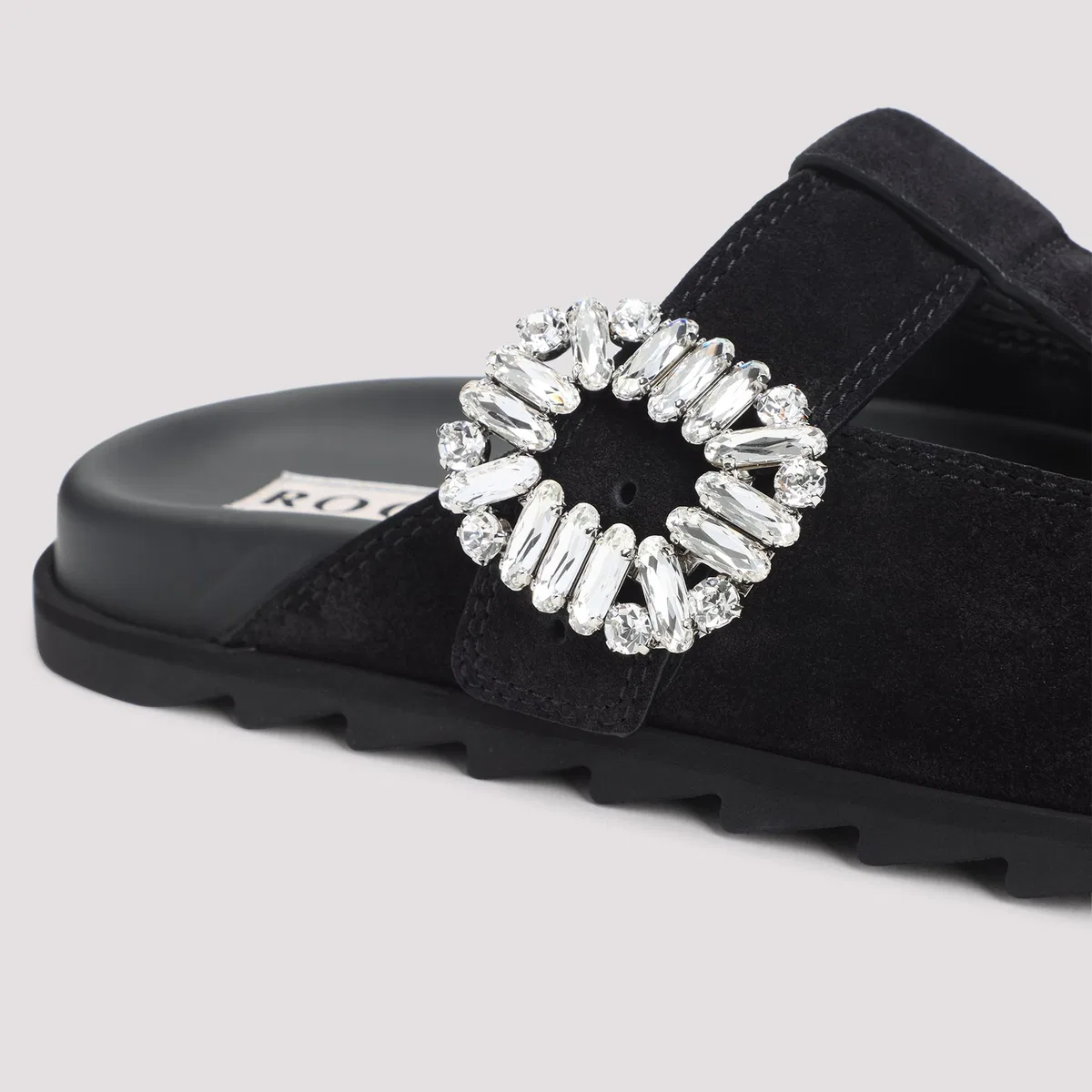 Roger Vivier Slidy Viv T-Strap Mules