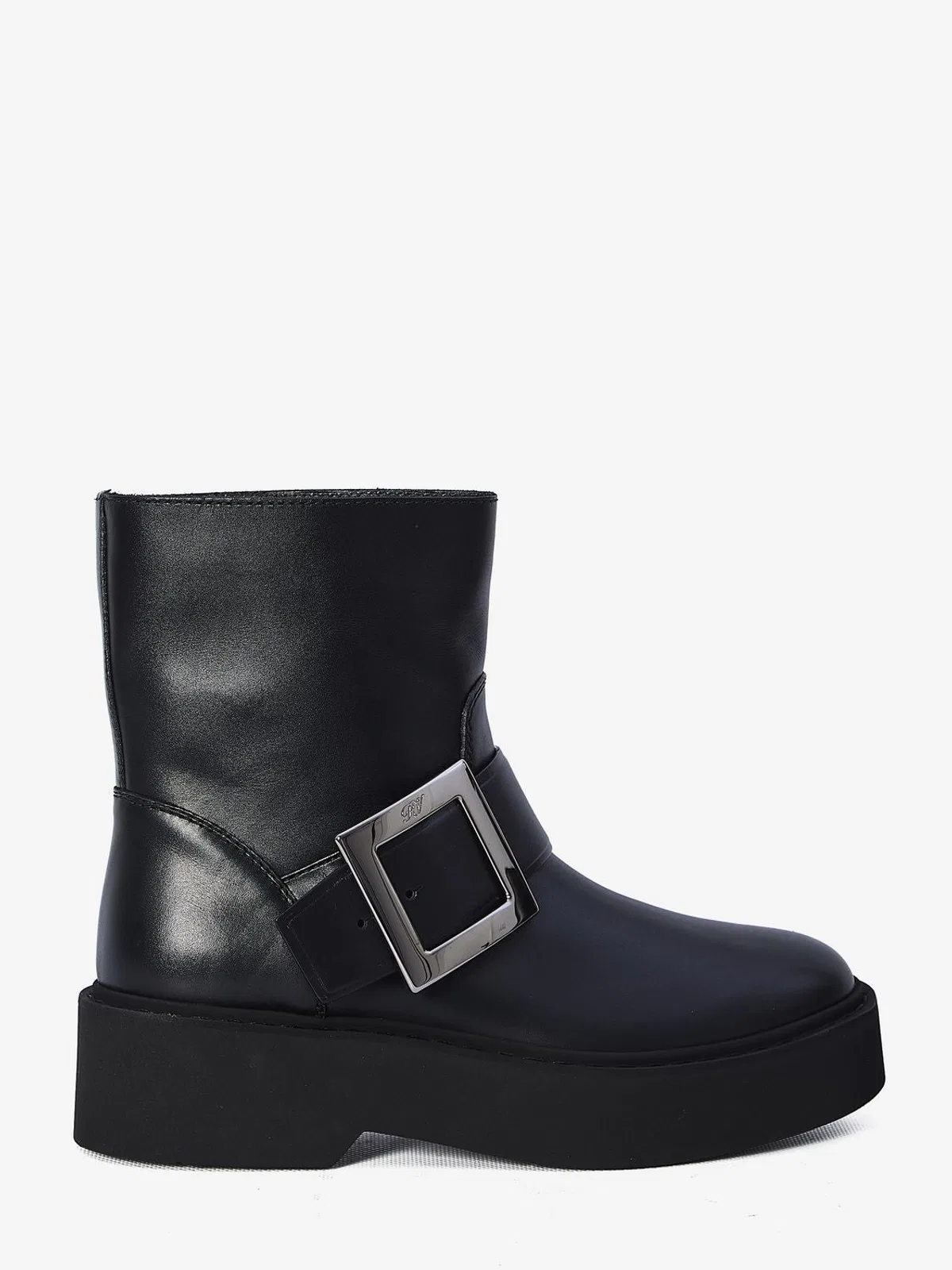 Roger Vivier Viv Rangers High Met Bikers Bootie