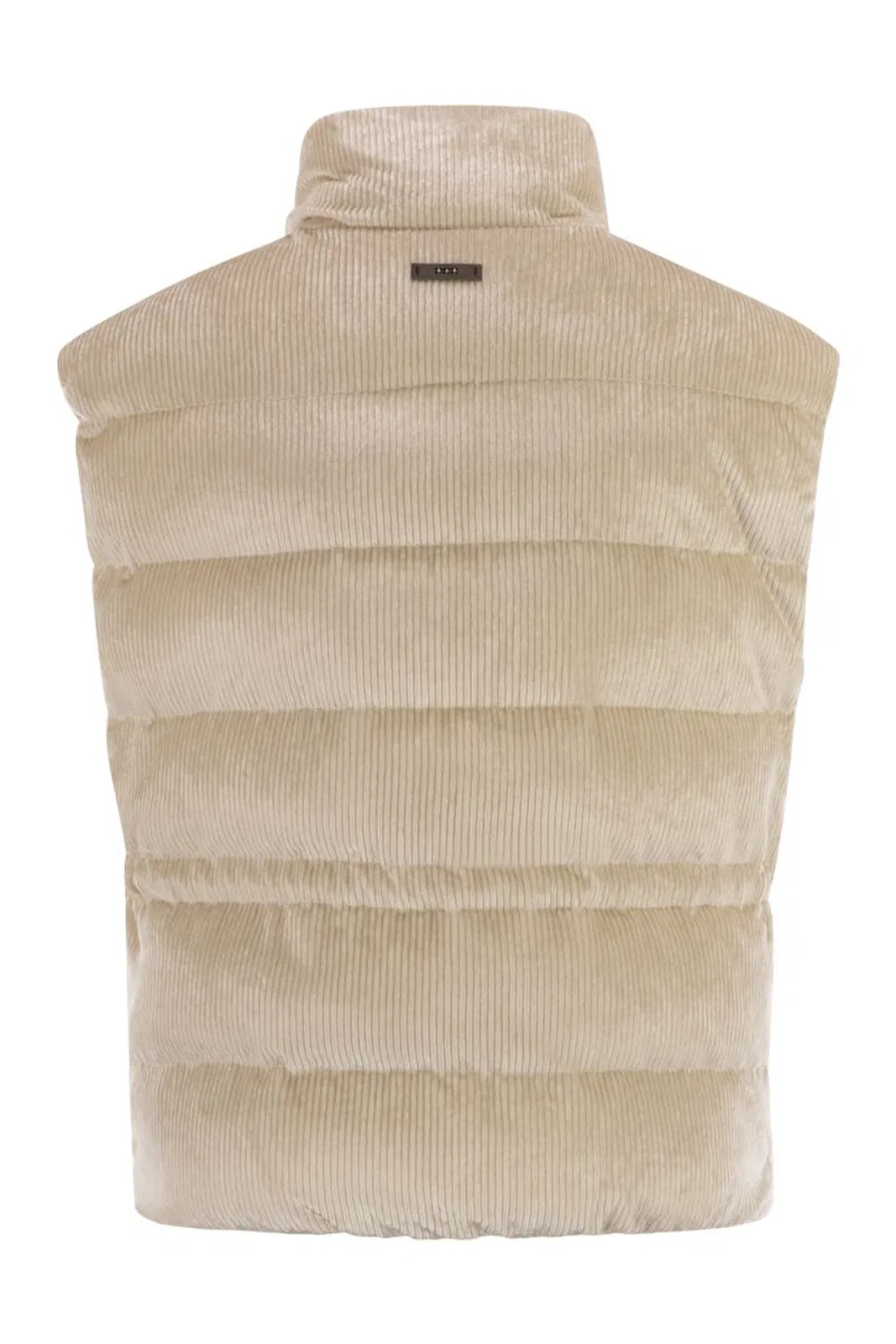Peserico Down And Viscose Velvet Waistcoat