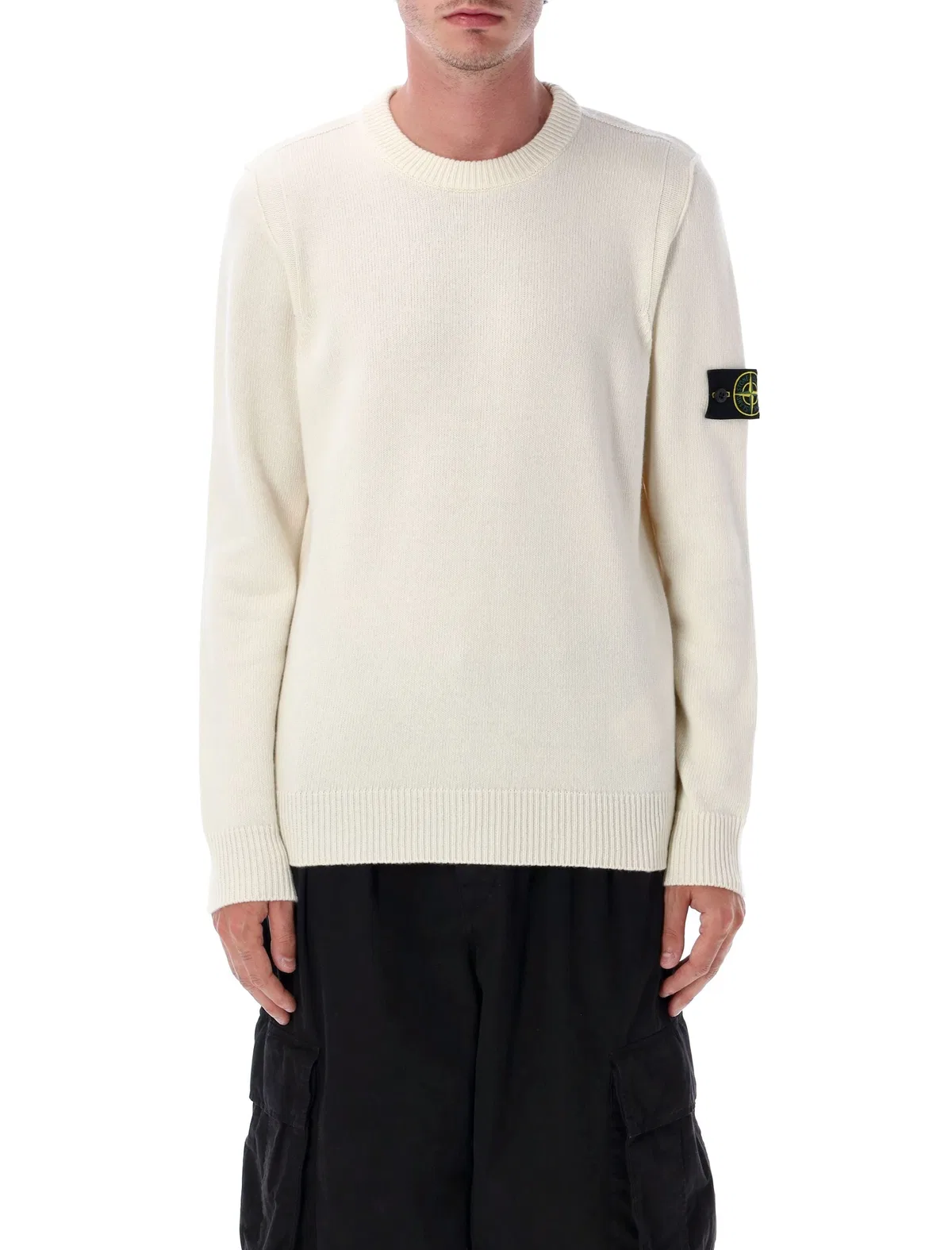 Stone Island Wool Crewneck Jumper