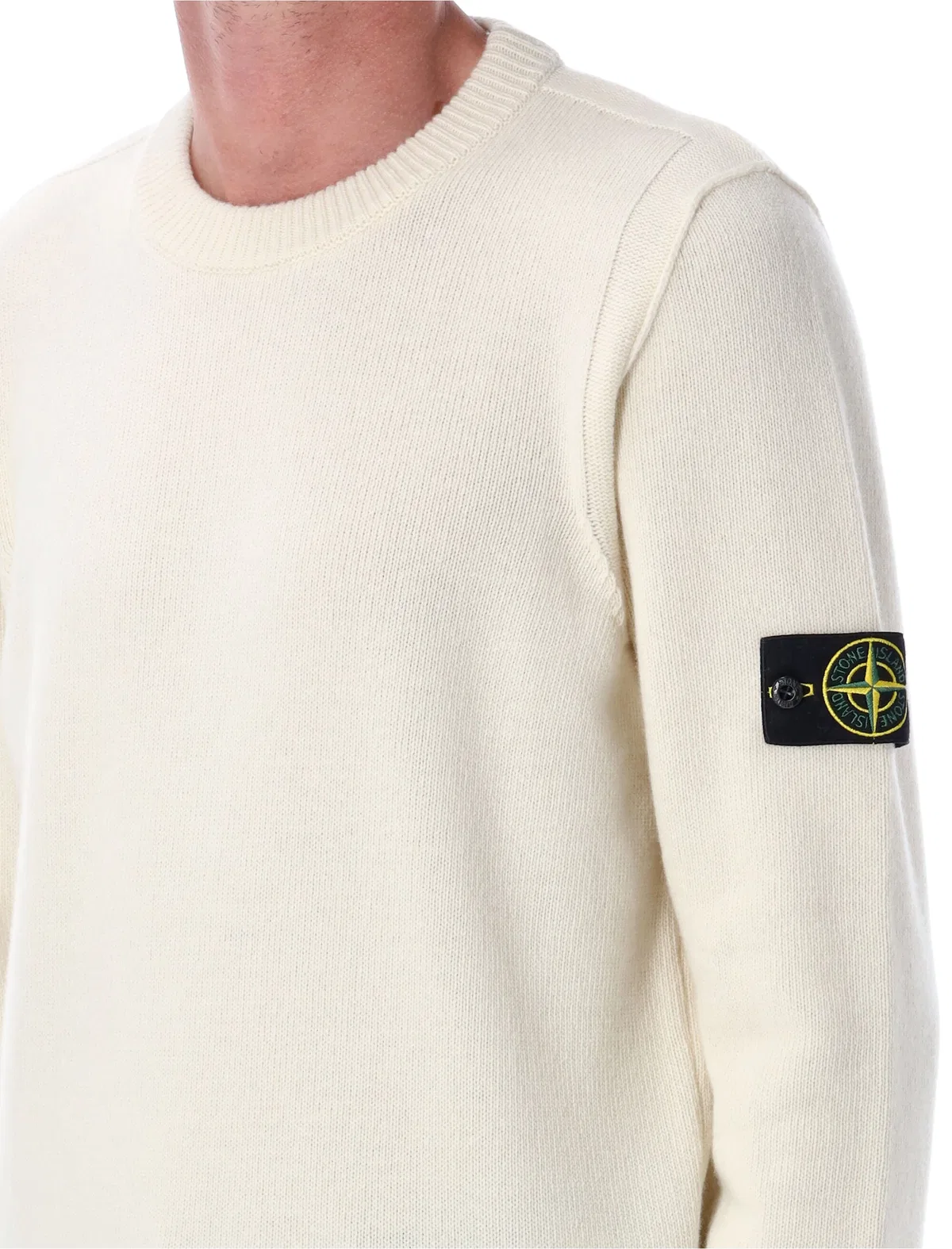 Stone Island Wool Crewneck Jumper