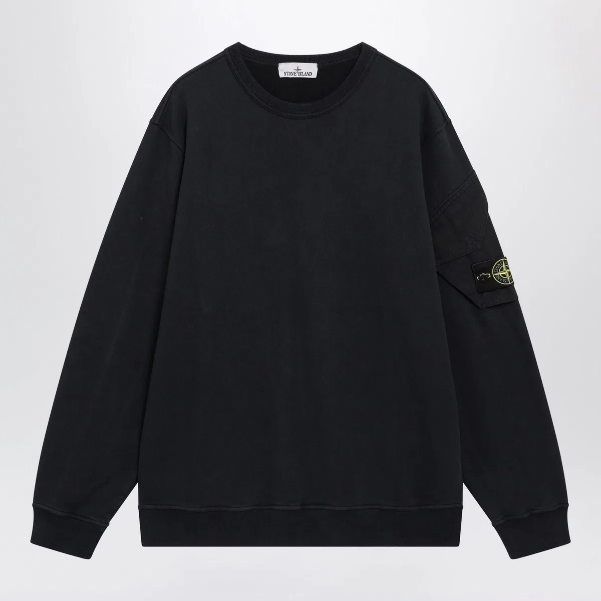 Stone Island Logo-Patch Pocket Sweatshirt