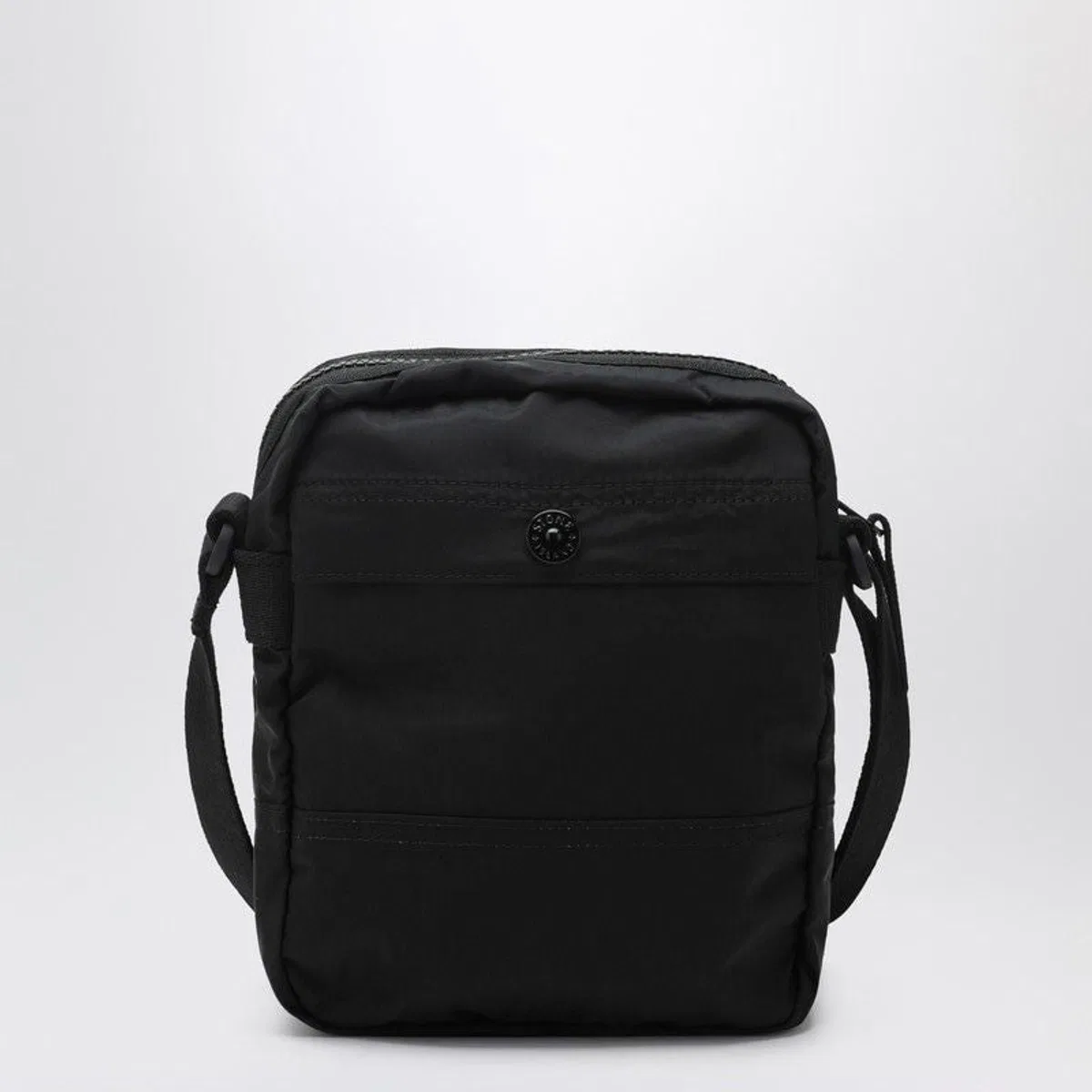 Stone Island Black Nylon Metal Bag