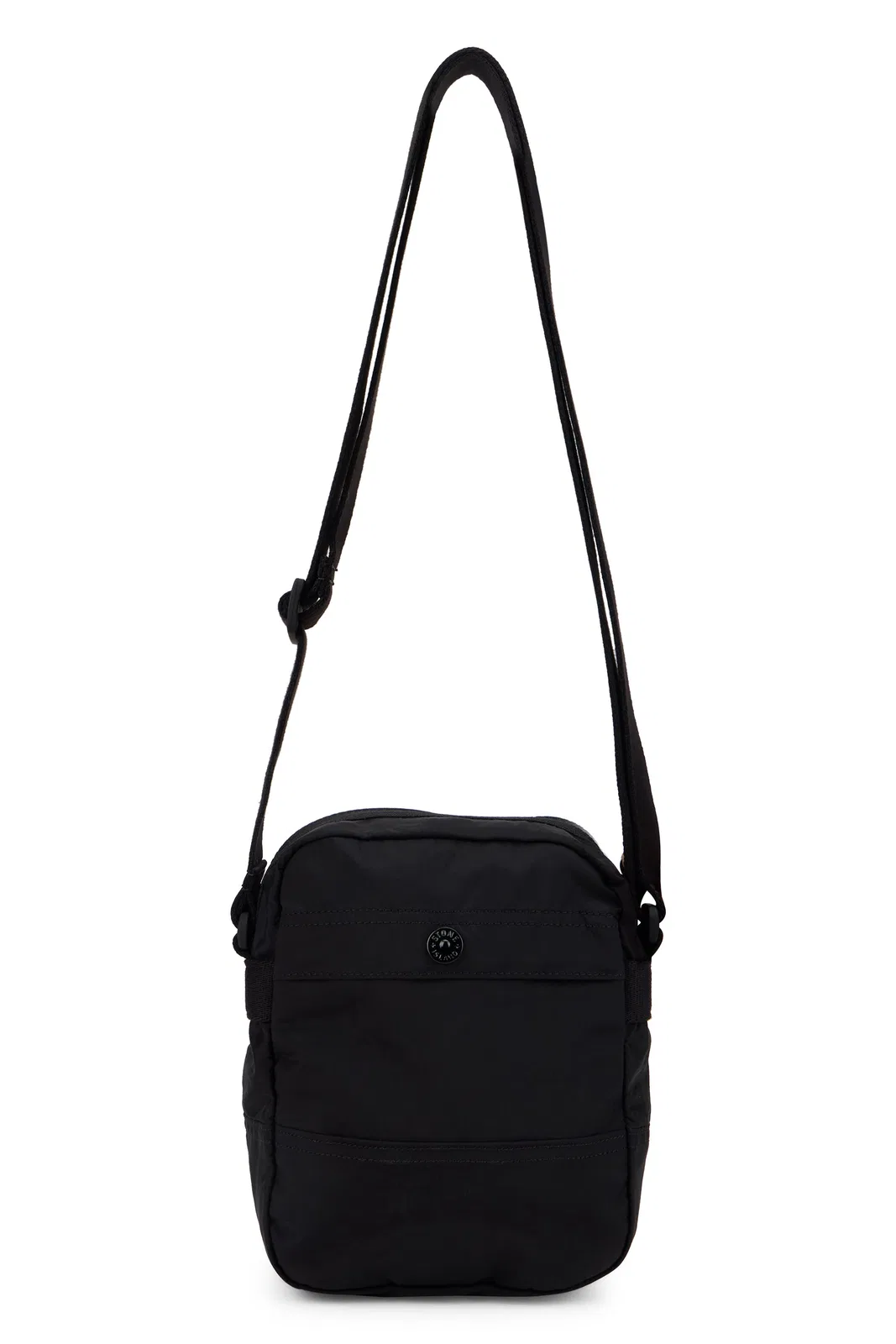 Stone Island Black Nylon Metal Bag
