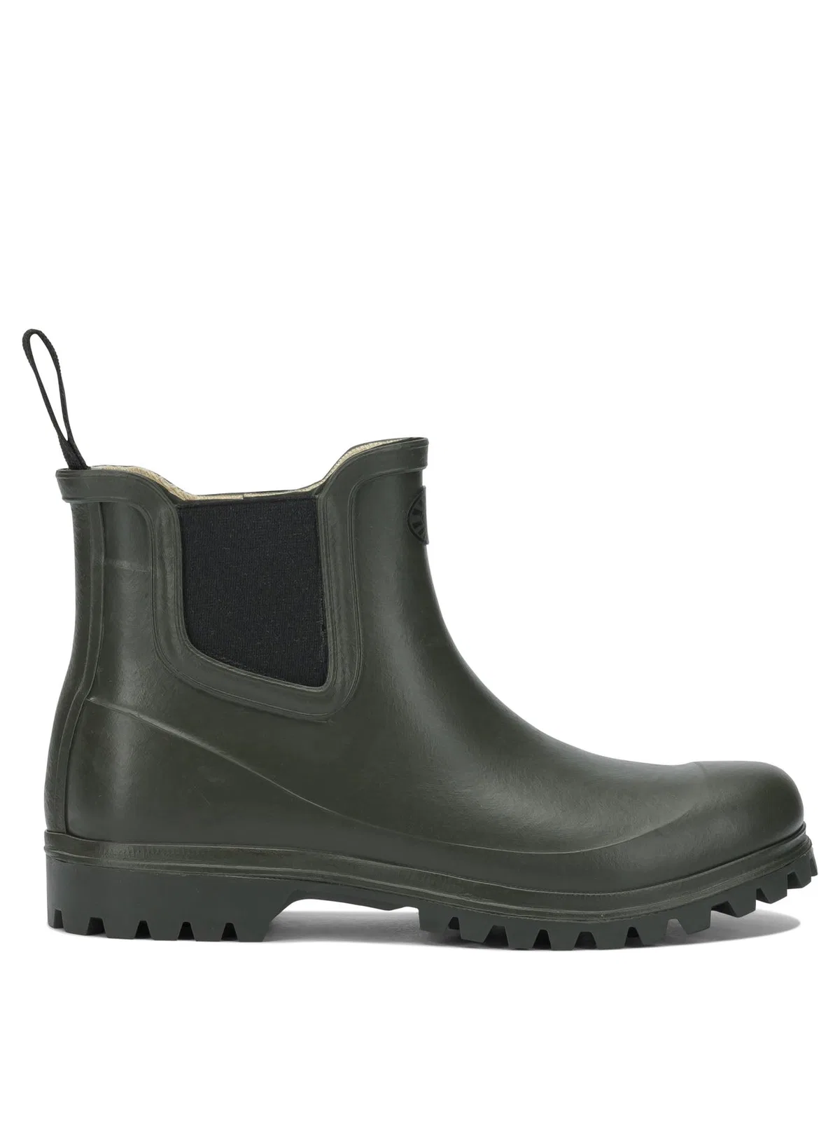 Superga Green Rubber Ankle Boots