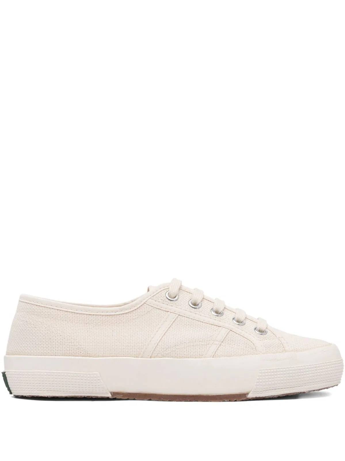 Superga White Cotton Sneakers