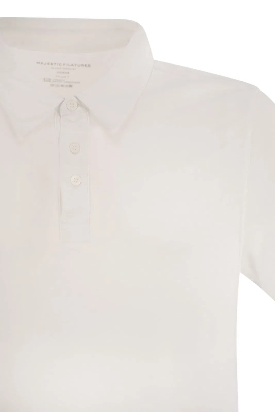 Majestic Cotton And Lyocell Polo Shirt