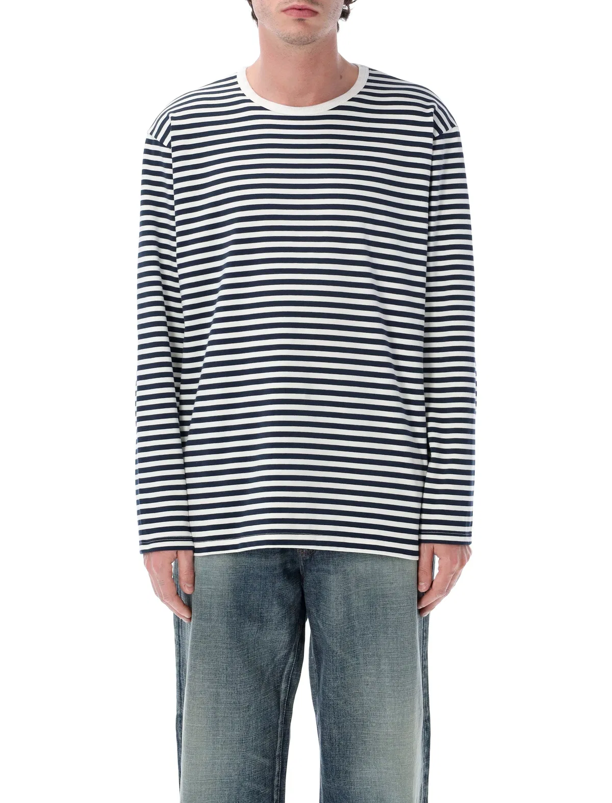 Nanamica Striped Long-Sleeve T-Shirt