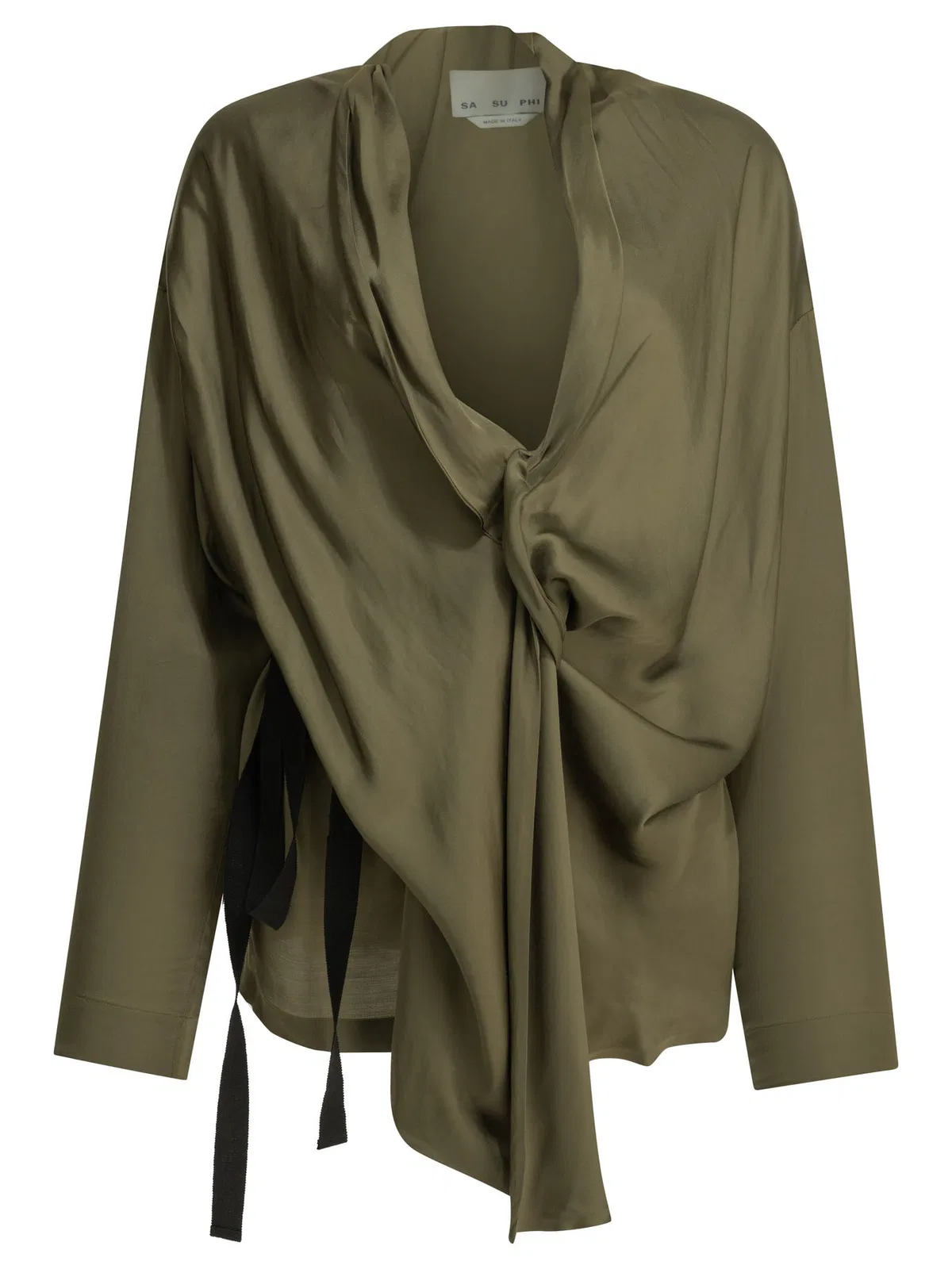 Sa Su Phi Green Viscose Shirt