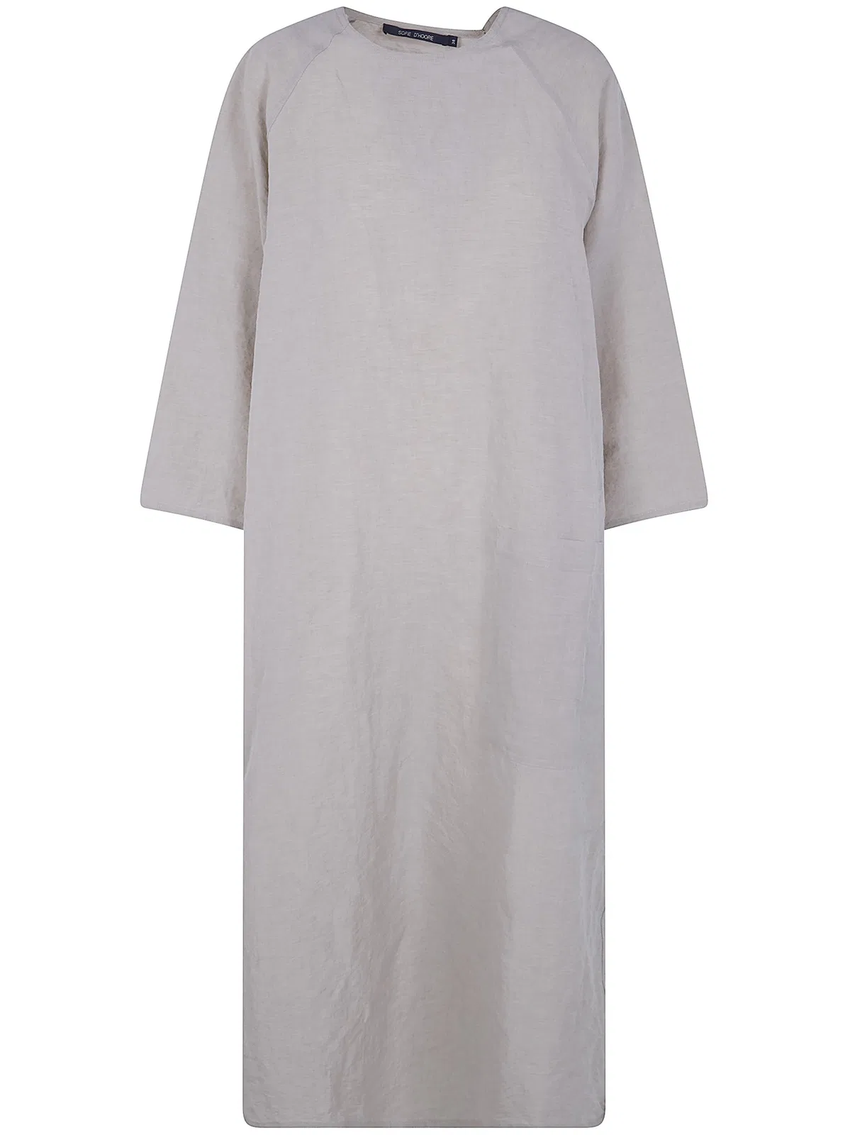 Sofie D Hoore "Diya" Relaxed Raglan Sleeve Dress W Pat