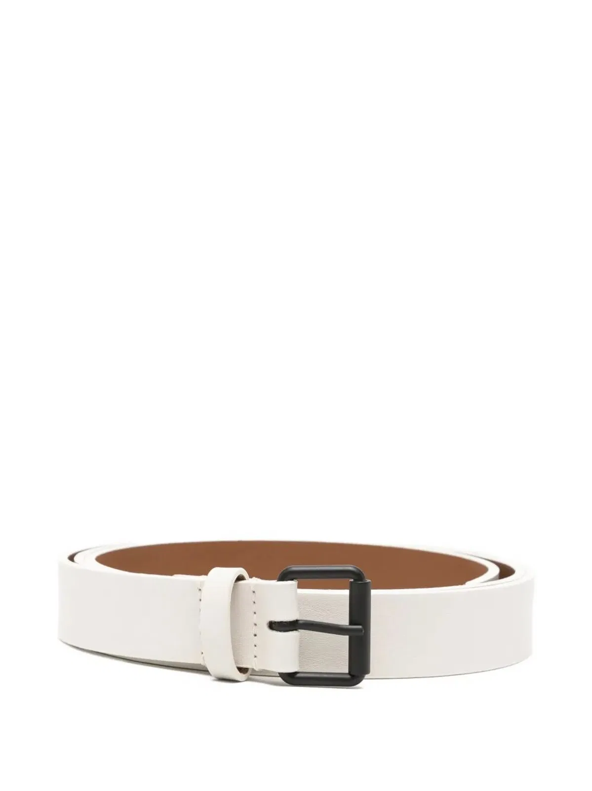 Sofie D Hoore "Varnia" Leather Wide Belt Mm 25