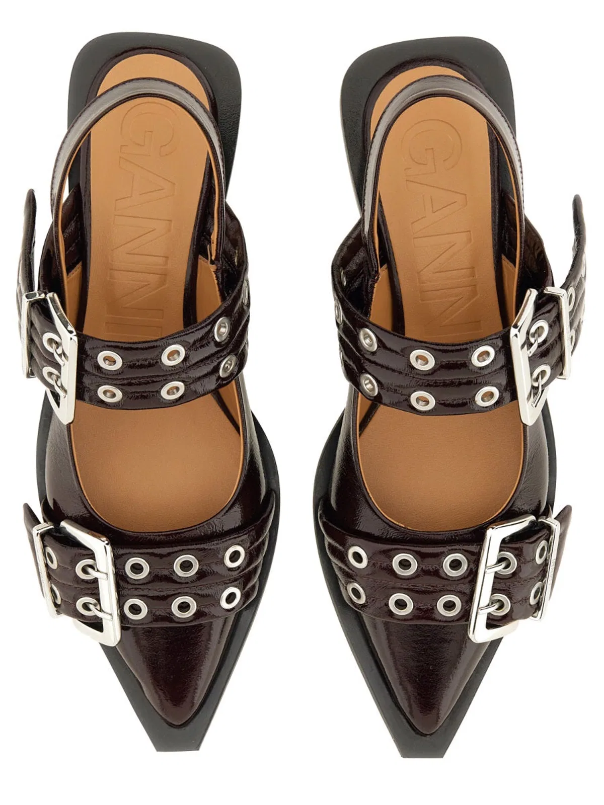 Ganni Ballerina Flat Shoes
