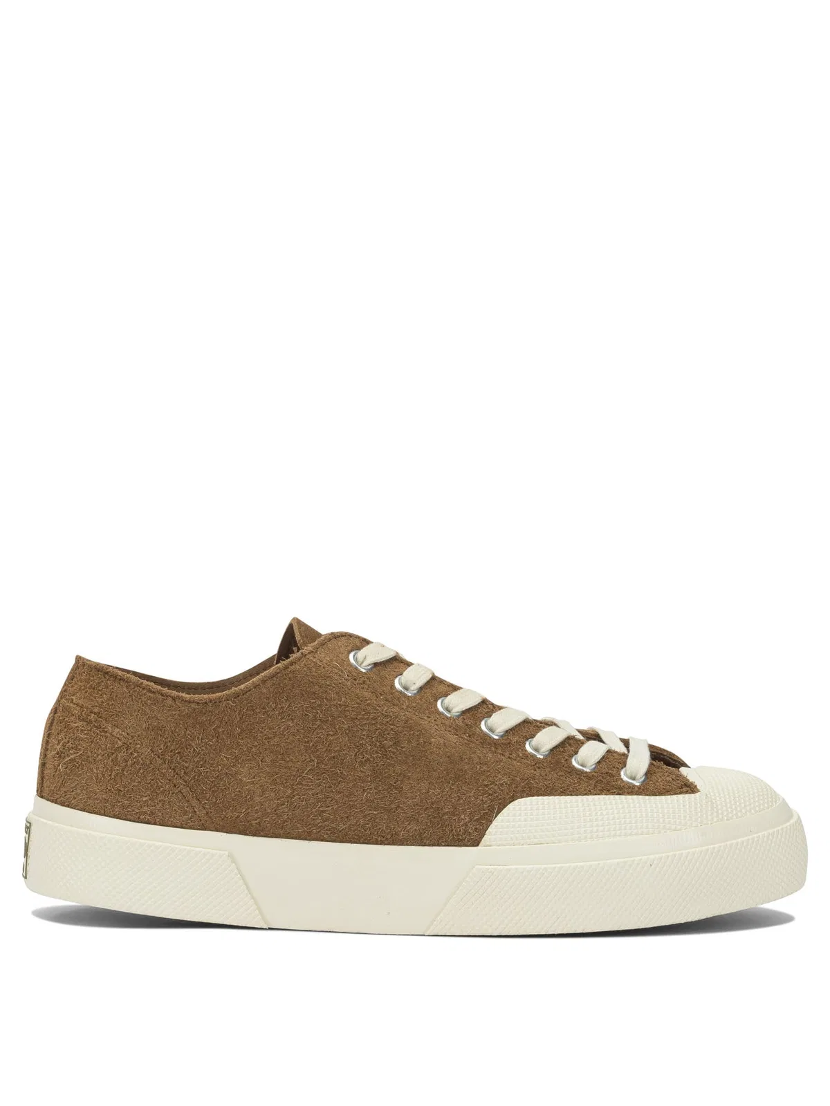 Superga Brown Leather Sneakers