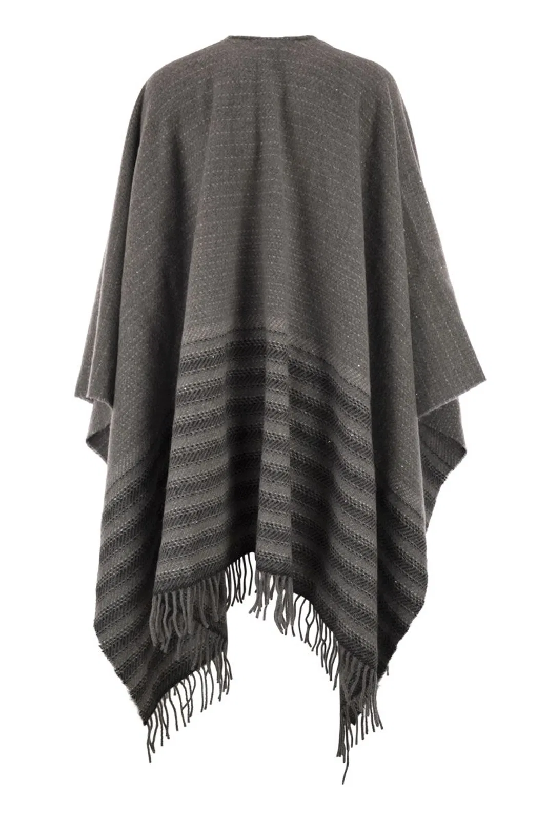 Peserico Virgin Wool And Cashmere Cape