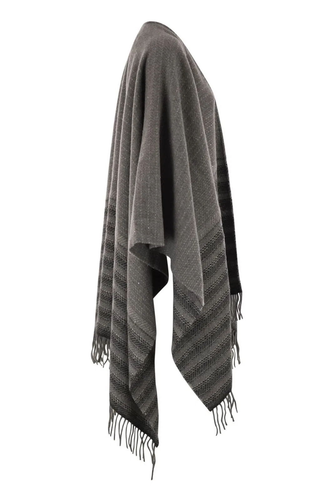 Peserico Virgin Wool And Cashmere Cape