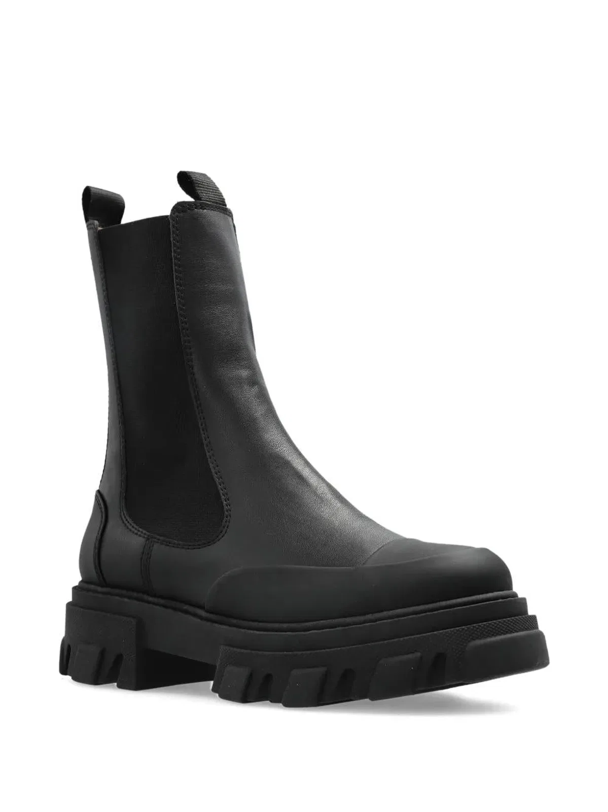 Ganni 55Mm Leather Ankle Boots
