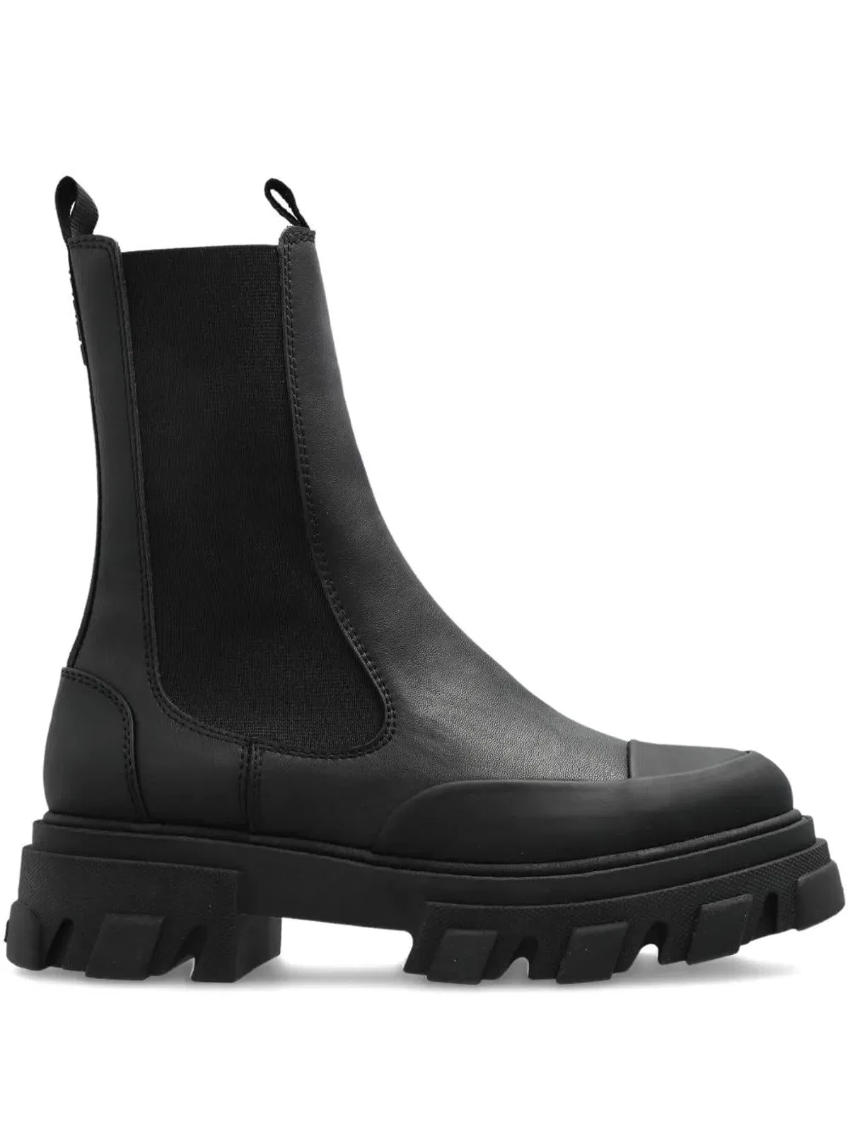 Ganni 55Mm Leather Ankle Boots