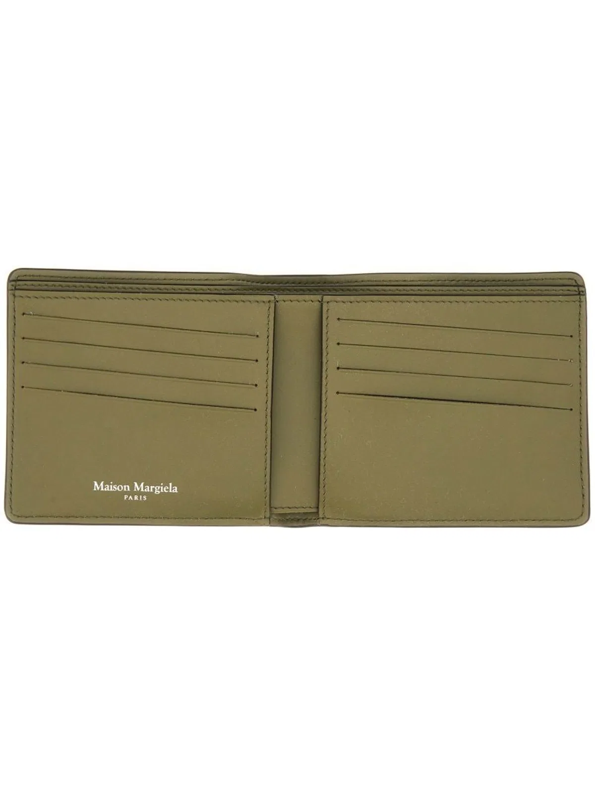 Maison Margiela Black Leather Wallets