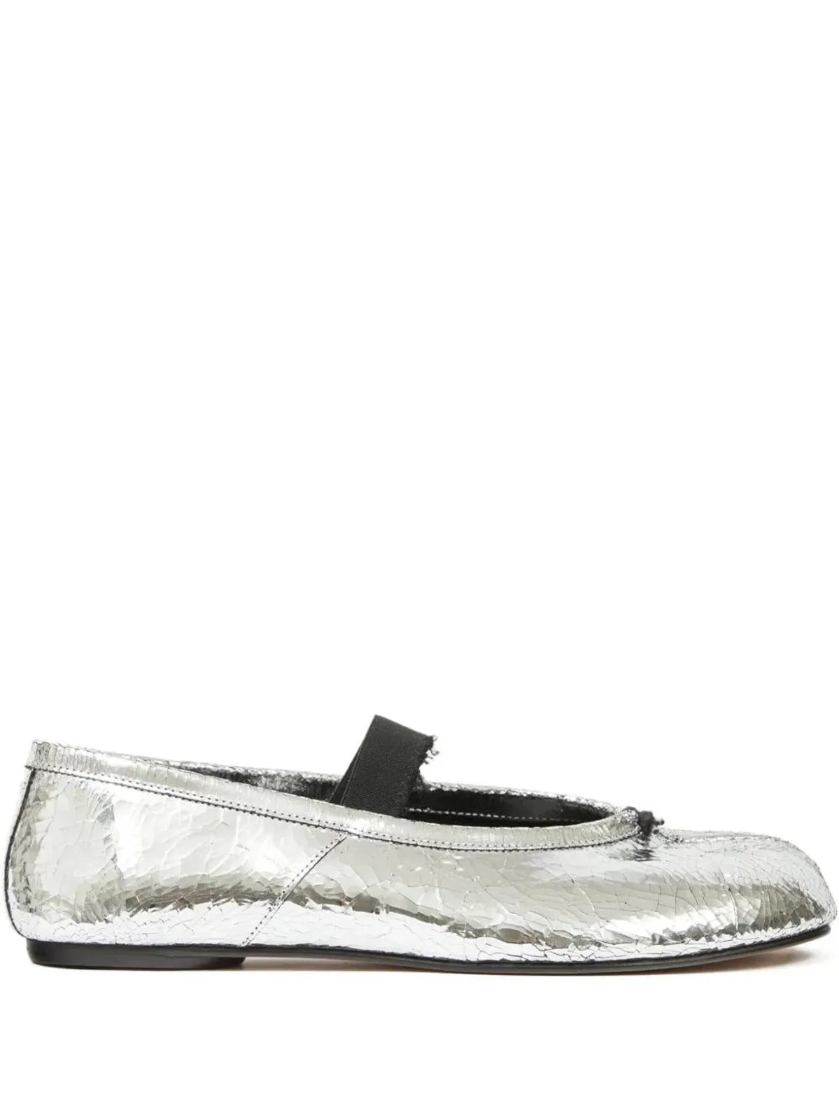 Maison Margiela Leather Tabi Ballet Flats