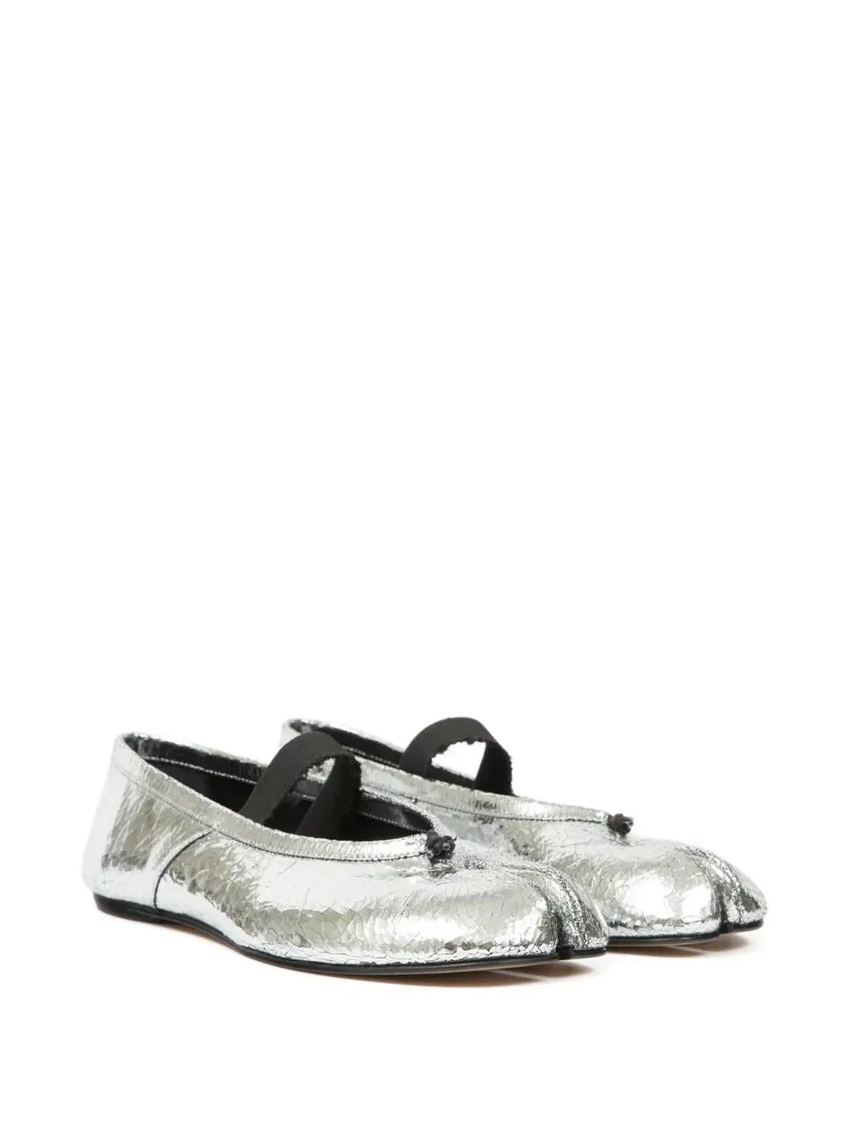Maison Margiela Leather Tabi Ballet Flats