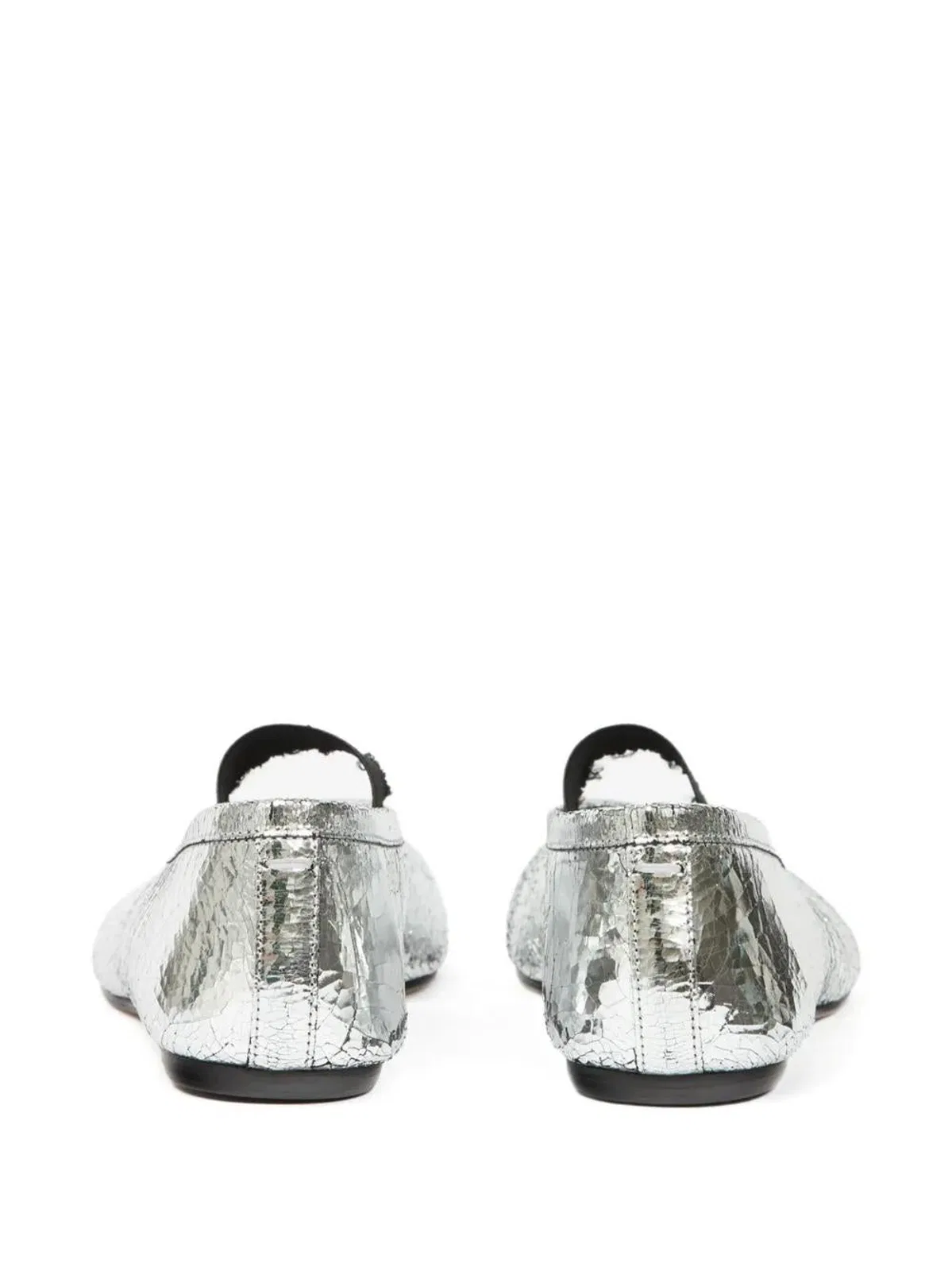 Maison Margiela Leather Tabi Ballet Flats