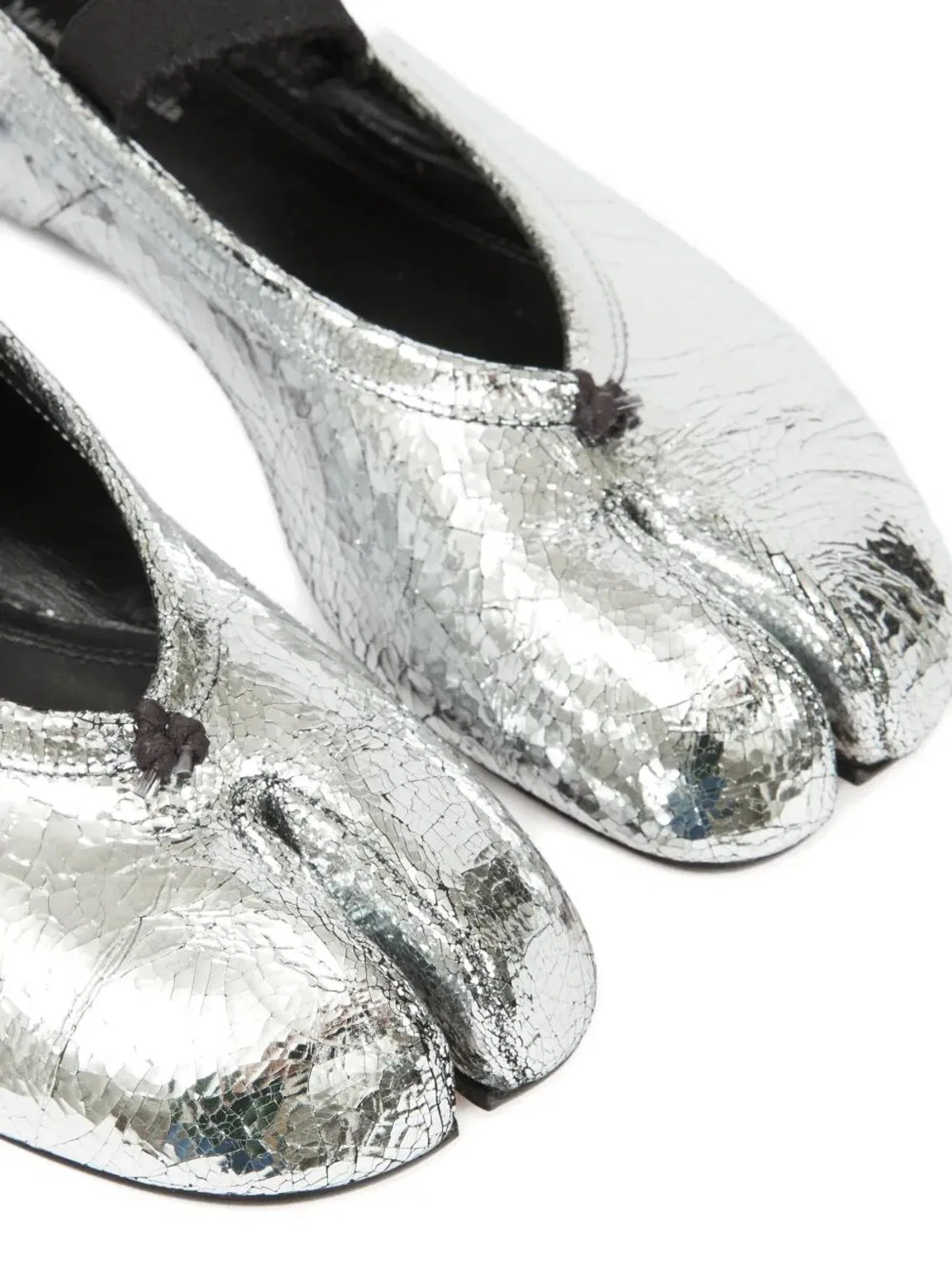 Maison Margiela Leather Tabi Ballet Flats