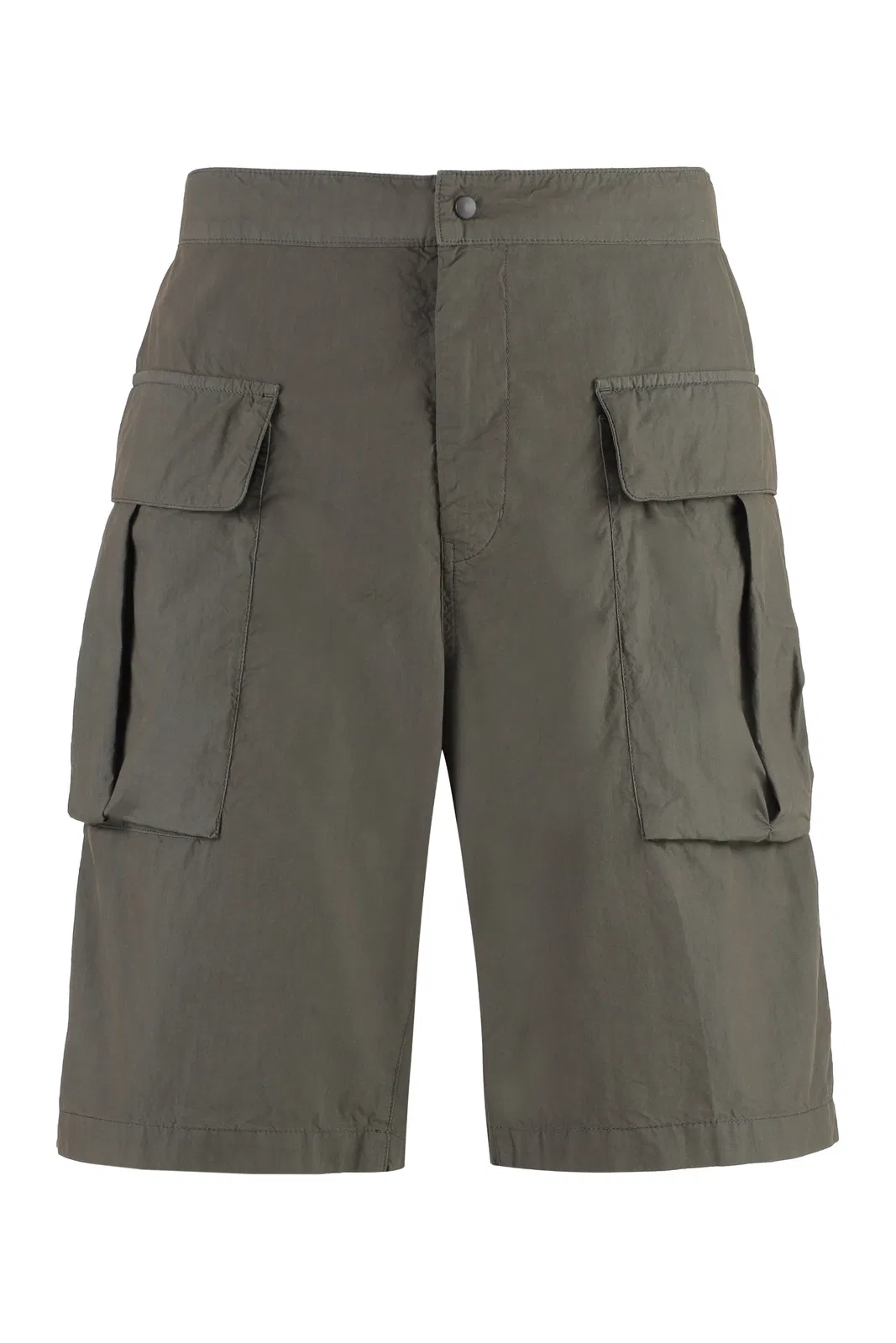 Aspesi Cotton Cargo Bermuda Shorts