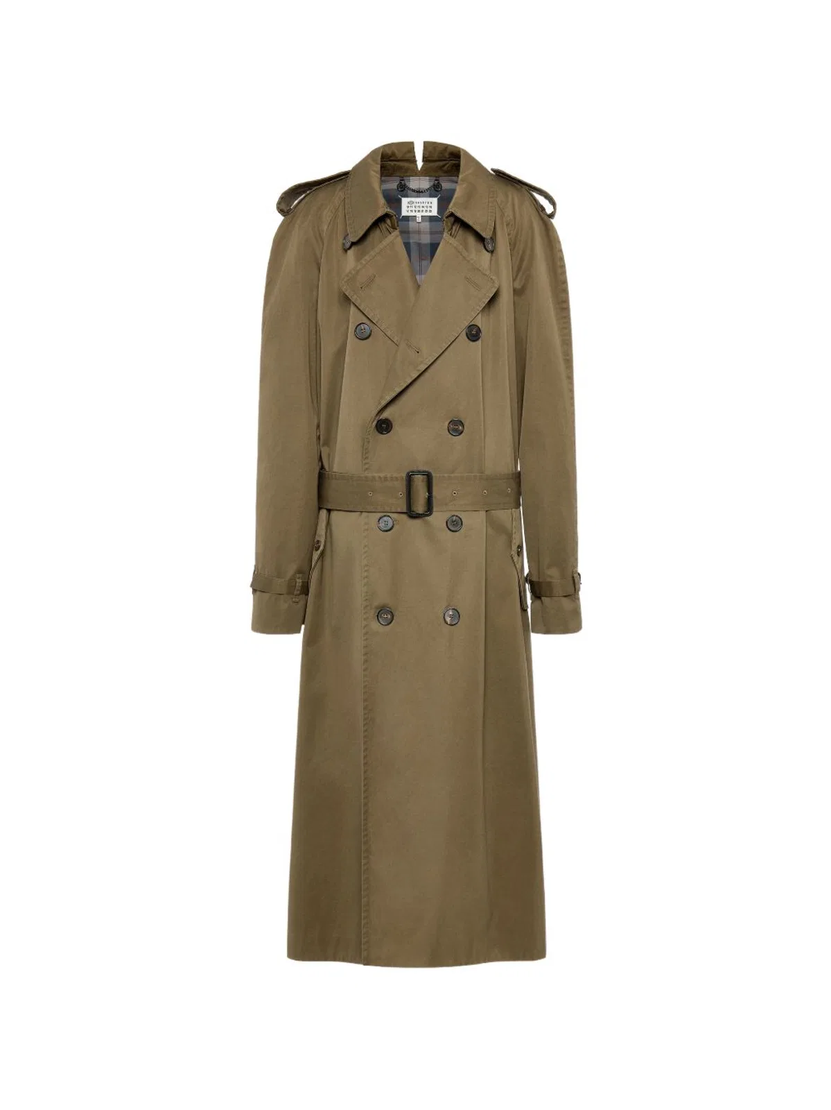 Maison Margiela Double-Breasted Trench Coat