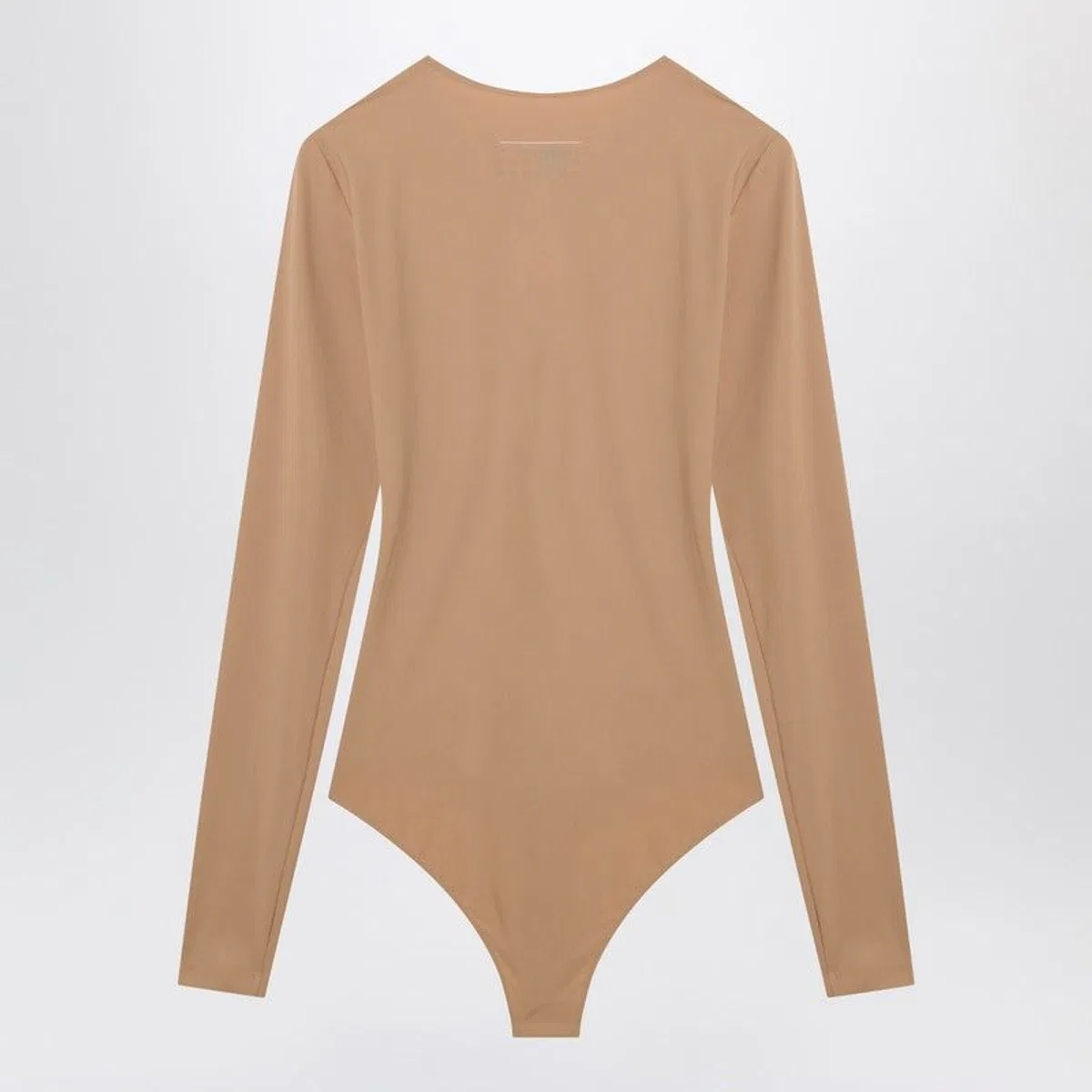 Mm6 maison margiela Skintone Bodysuit In Lycra Jersey