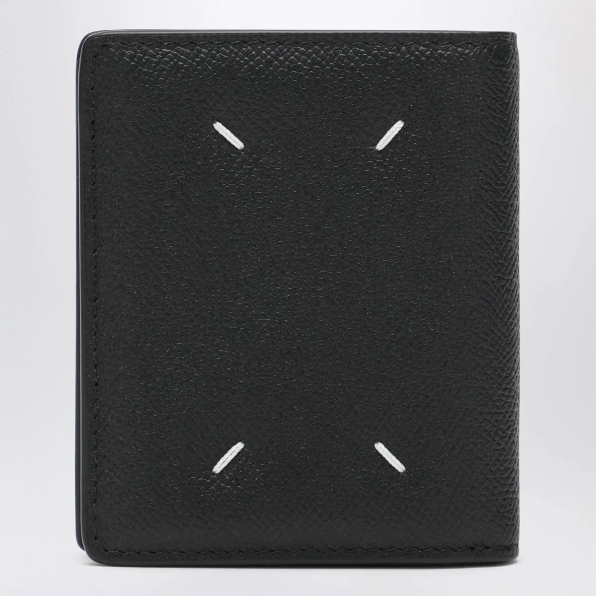 Maison Margiela Black Four Stitches Small Wallet